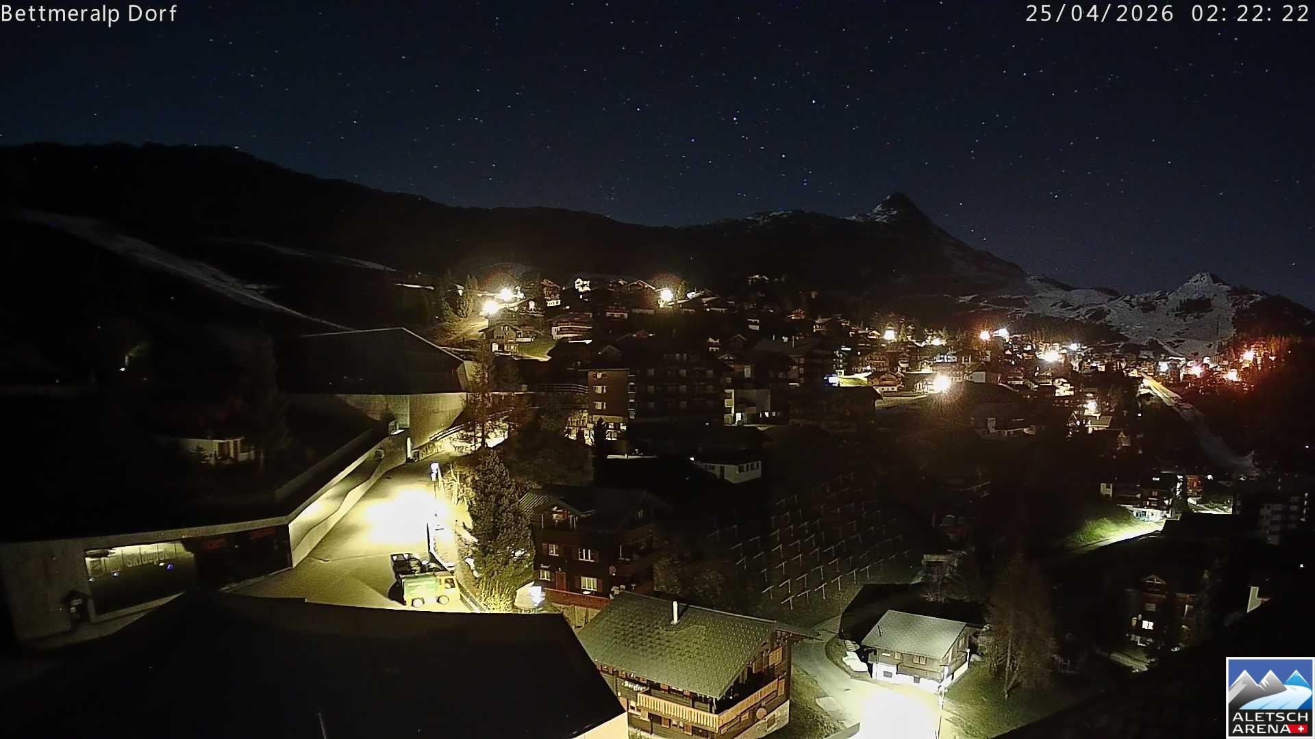Archived image Webcam Bettmeralp II