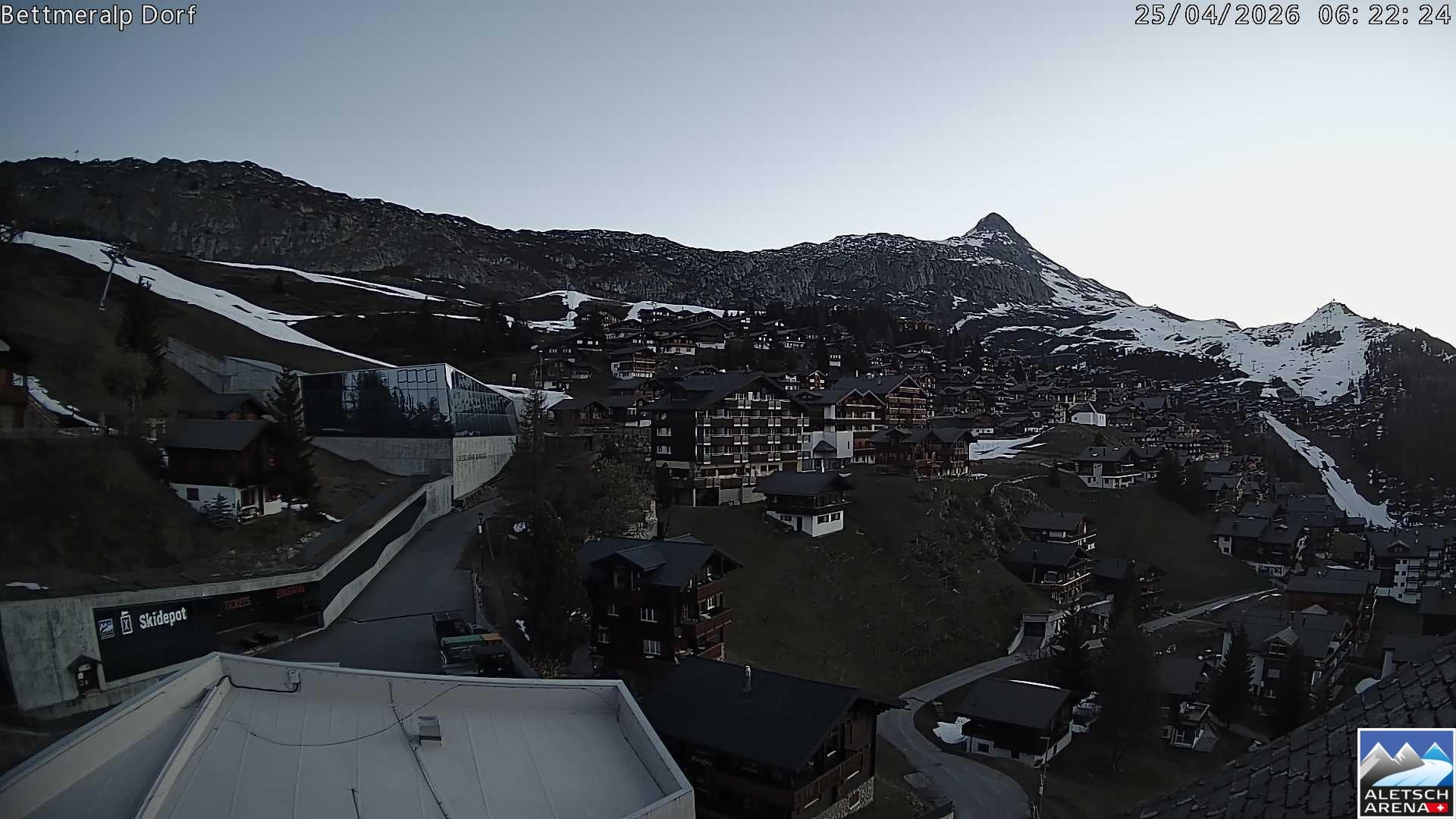 Archived image Webcam Bettmeralp II