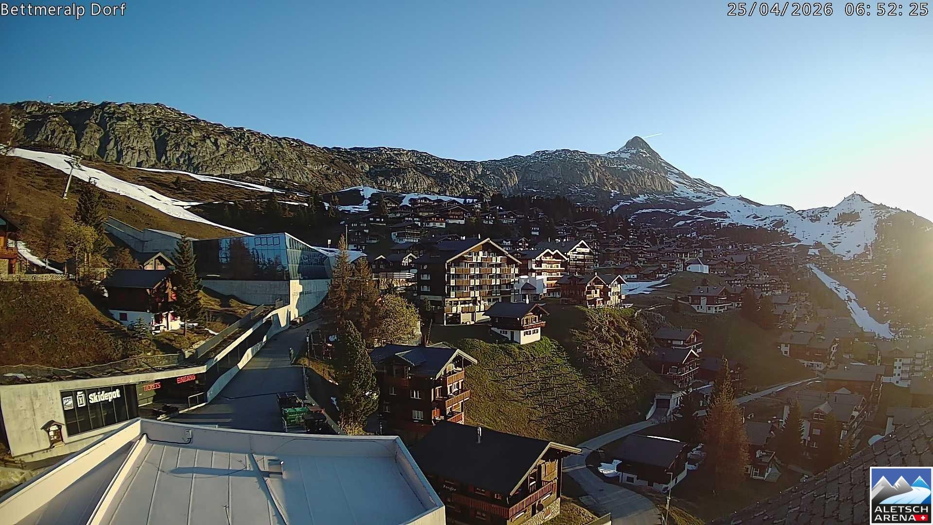 Archived image Webcam Bettmeralp II