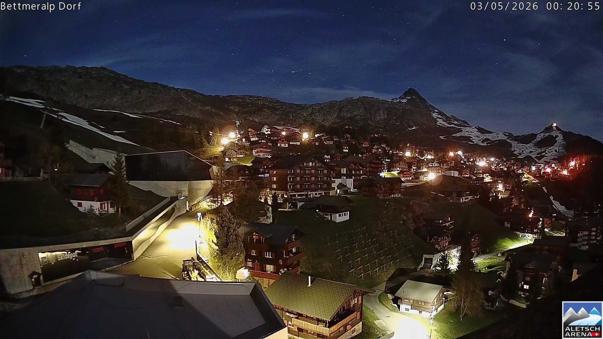Archived image Webcam Bettmeralp II