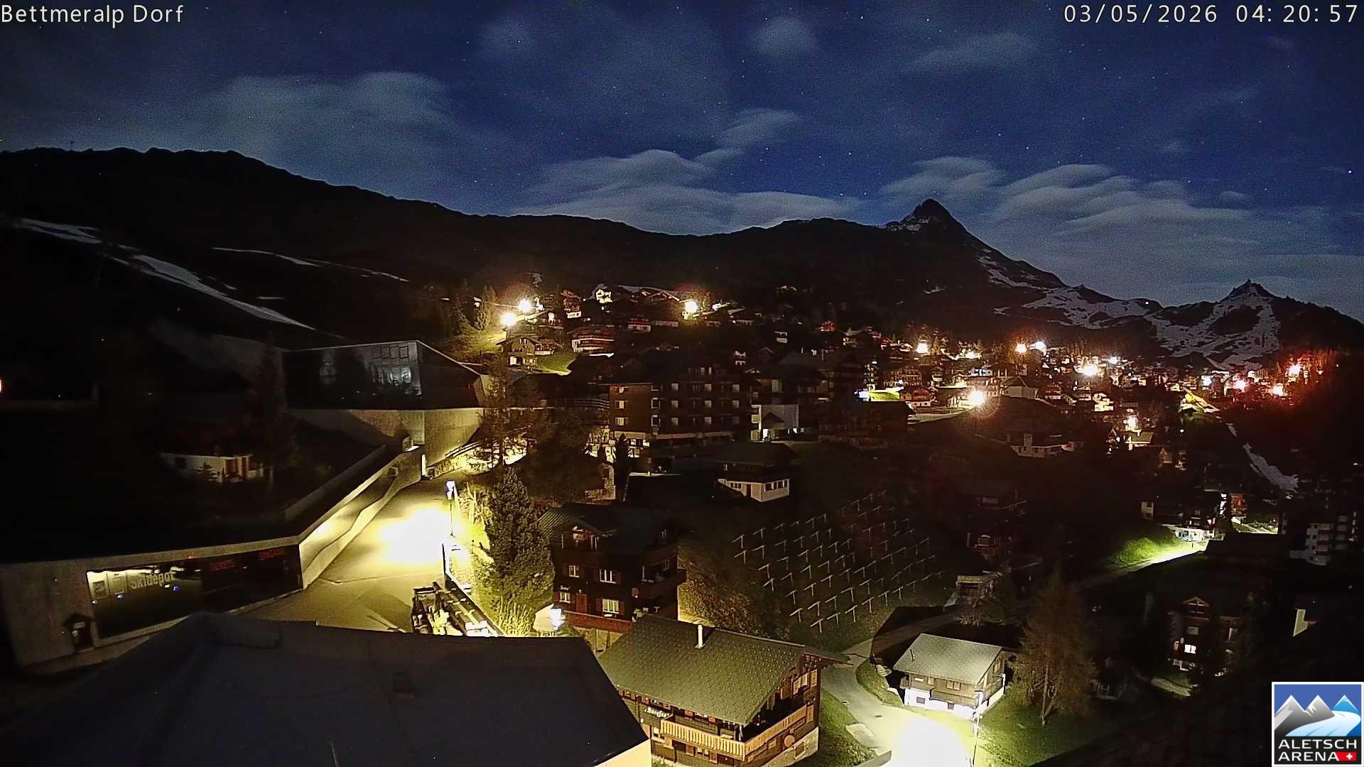 Archived image Webcam Bettmeralp II