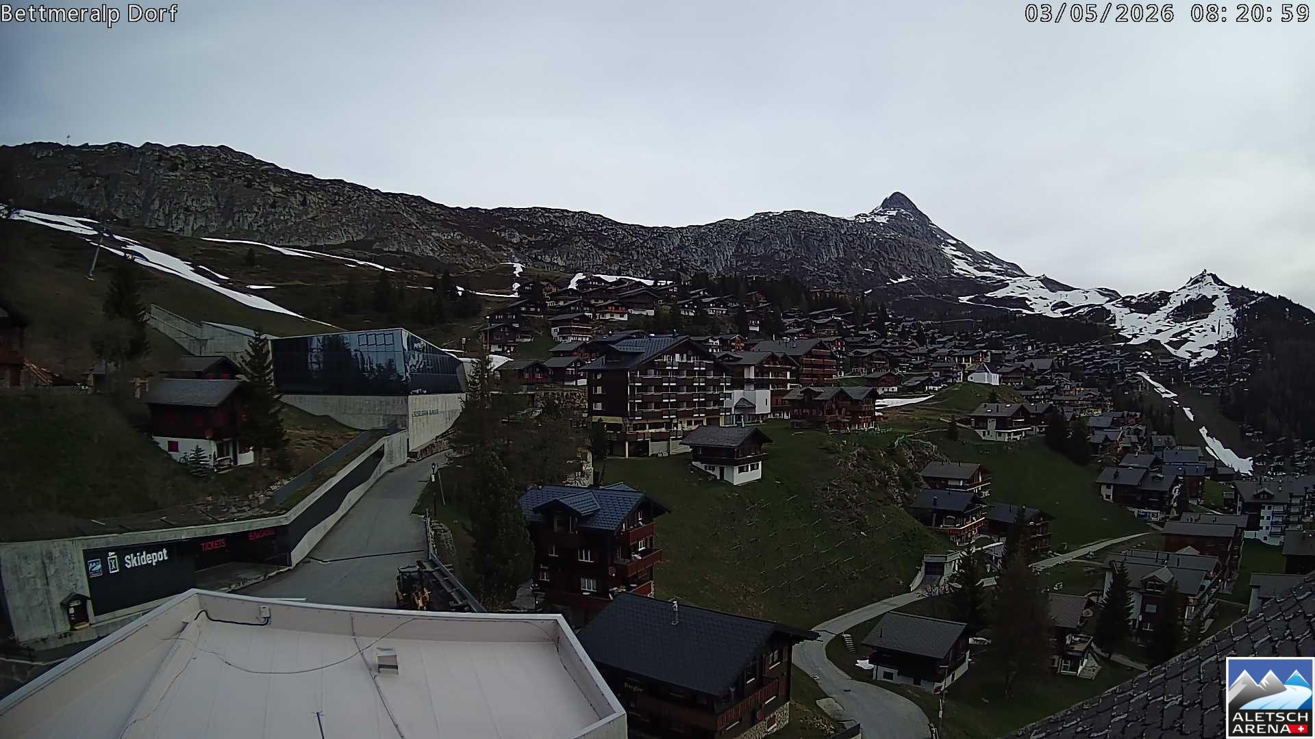Archived image Webcam Bettmeralp II