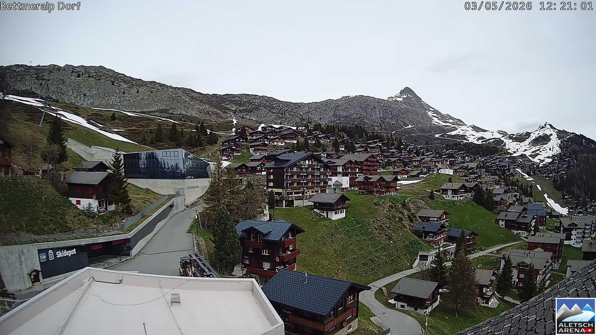 Archived image Webcam Bettmeralp II