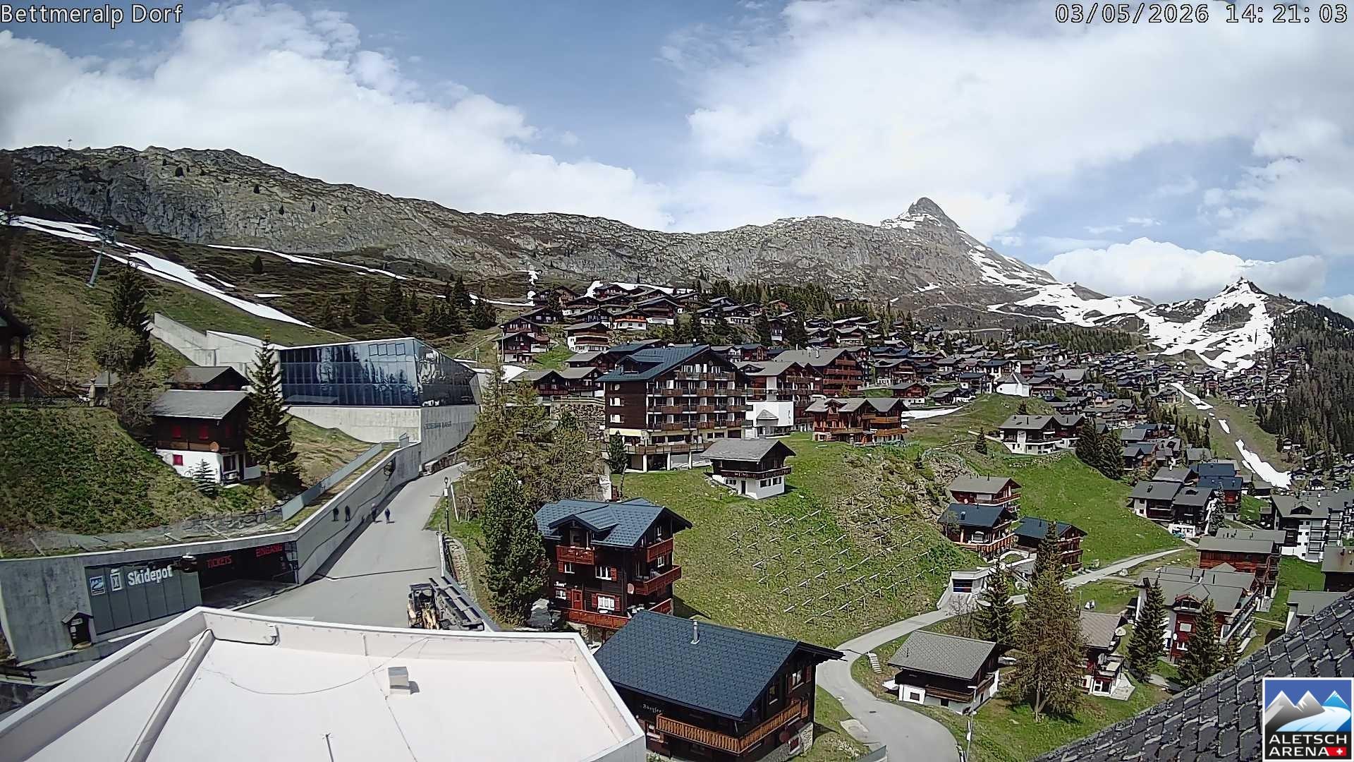 Archived image Webcam Bettmeralp II