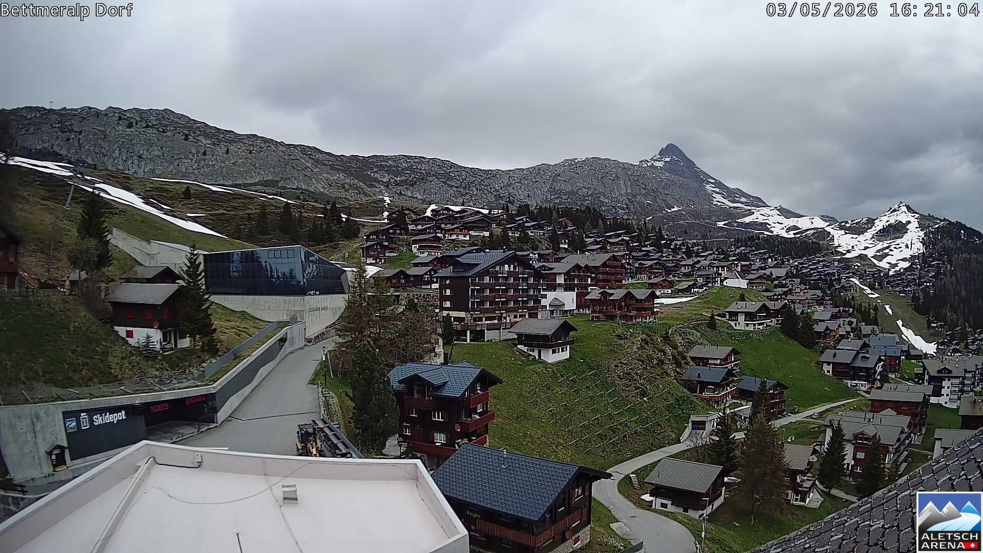Archived image Webcam Bettmeralp II