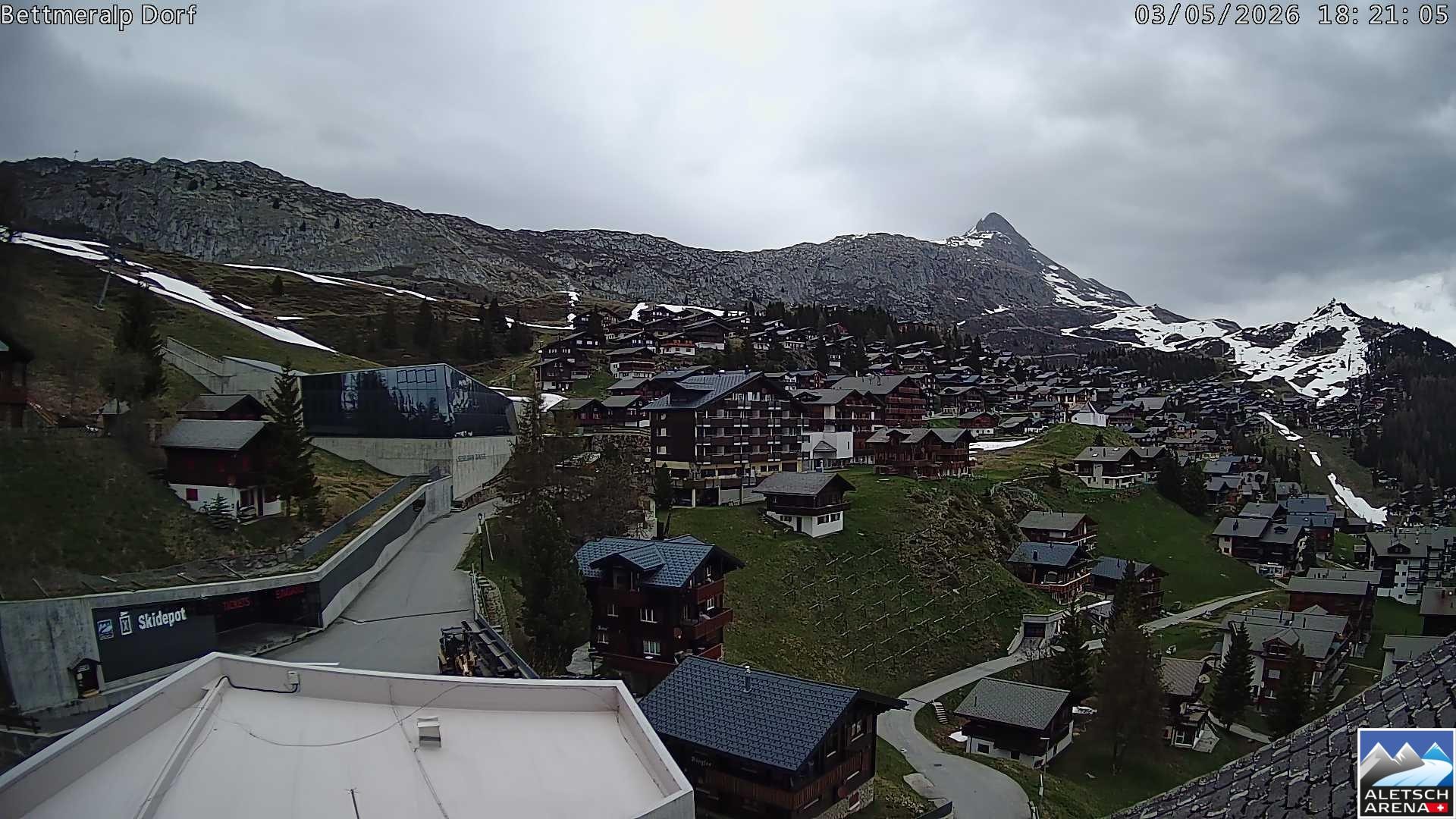 Archived image Webcam Bettmeralp II
