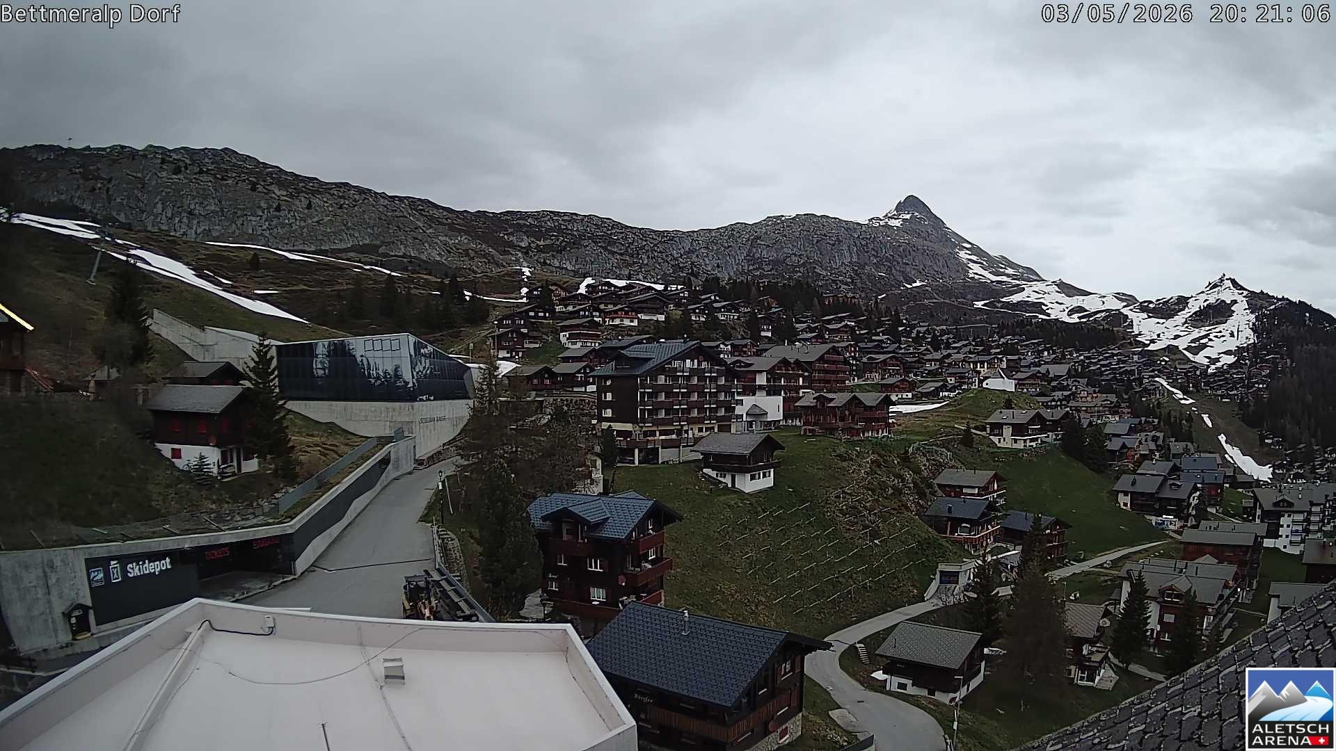 Archived image Webcam Bettmeralp II