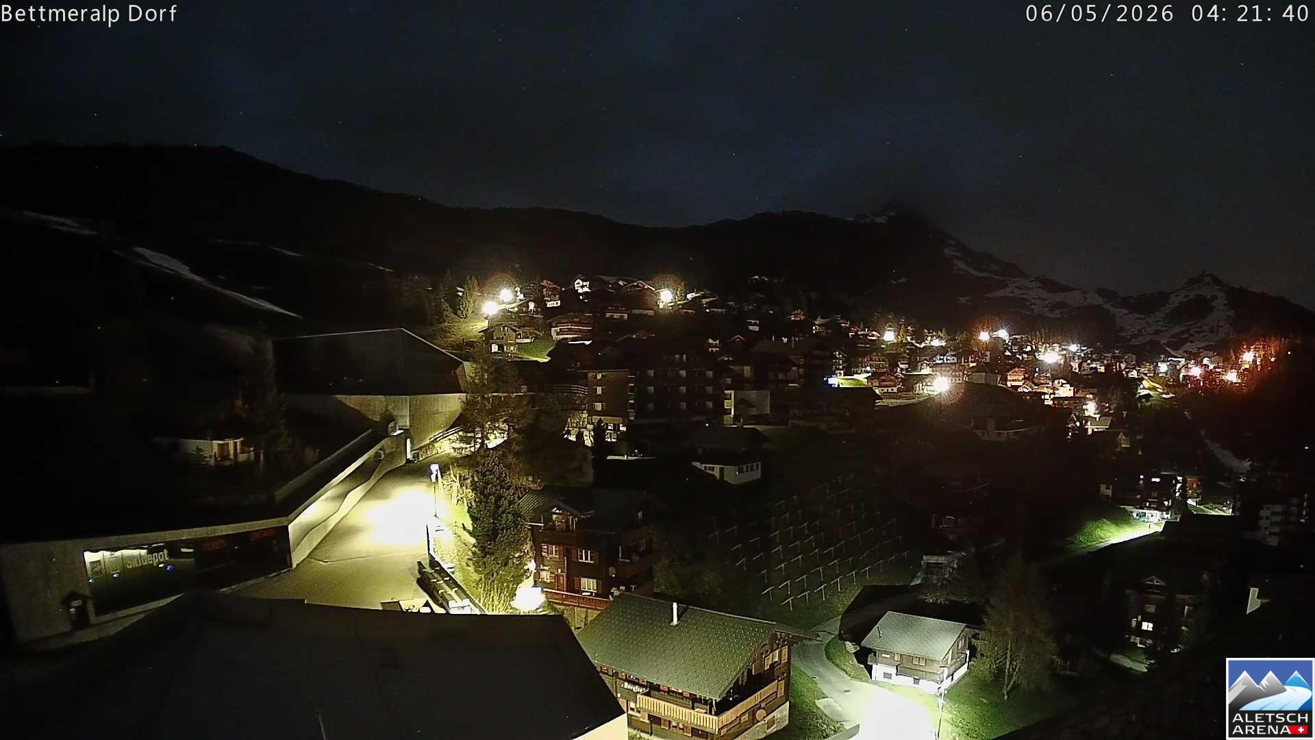 Archived image Webcam Bettmeralp II