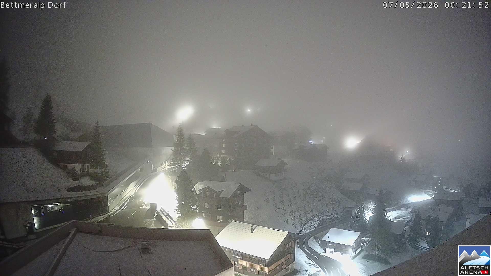 Archived image Webcam Bettmeralp II