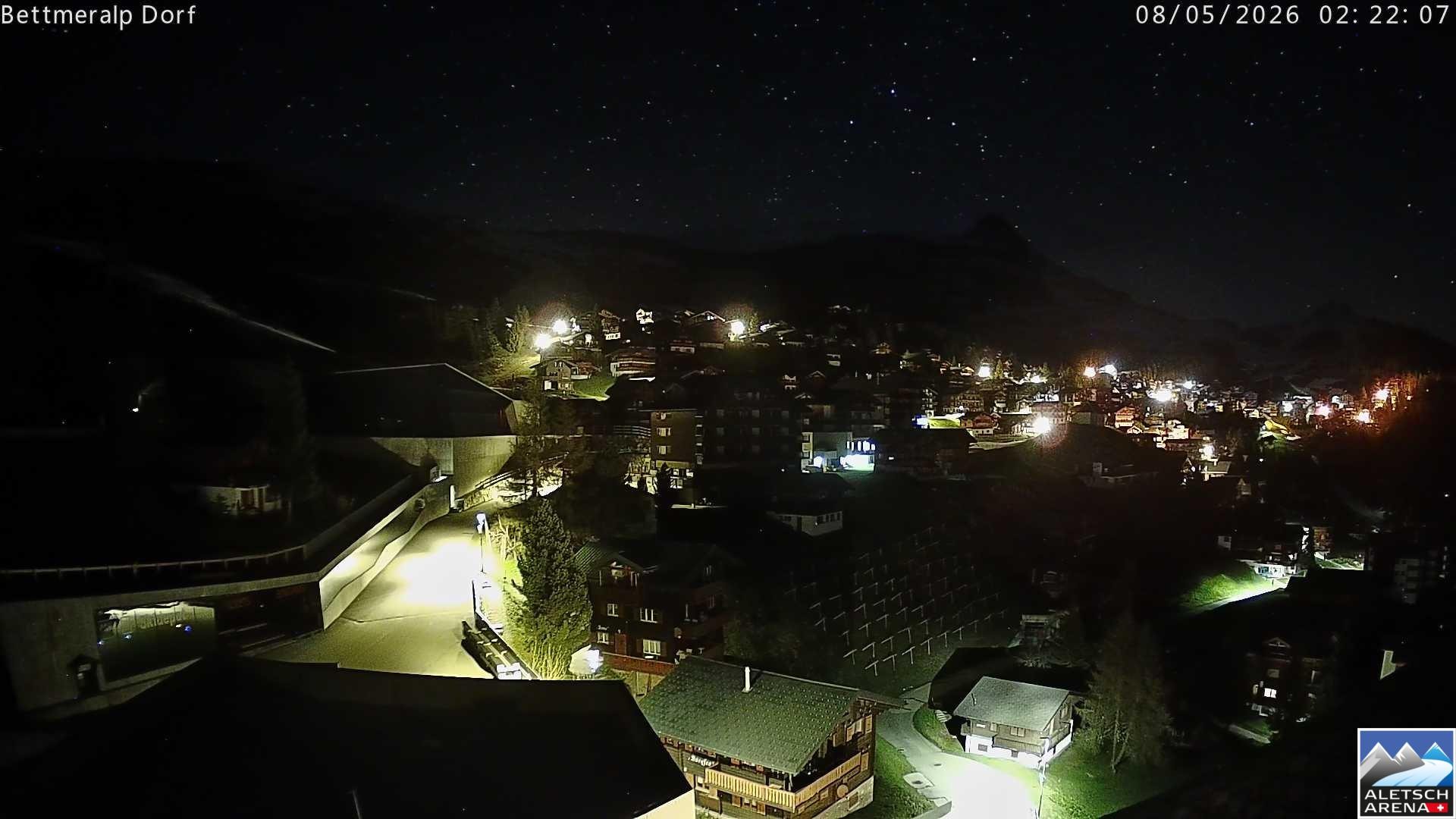 Archiv Foto Webcam Bettmeralp, Schweiz