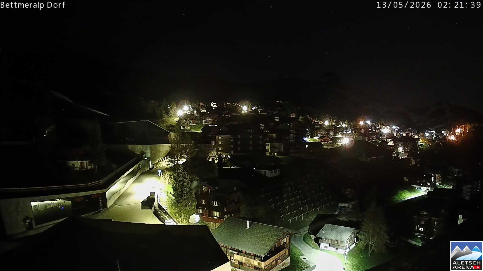 Archiv Foto Webcam Bettmeralp, Schweiz