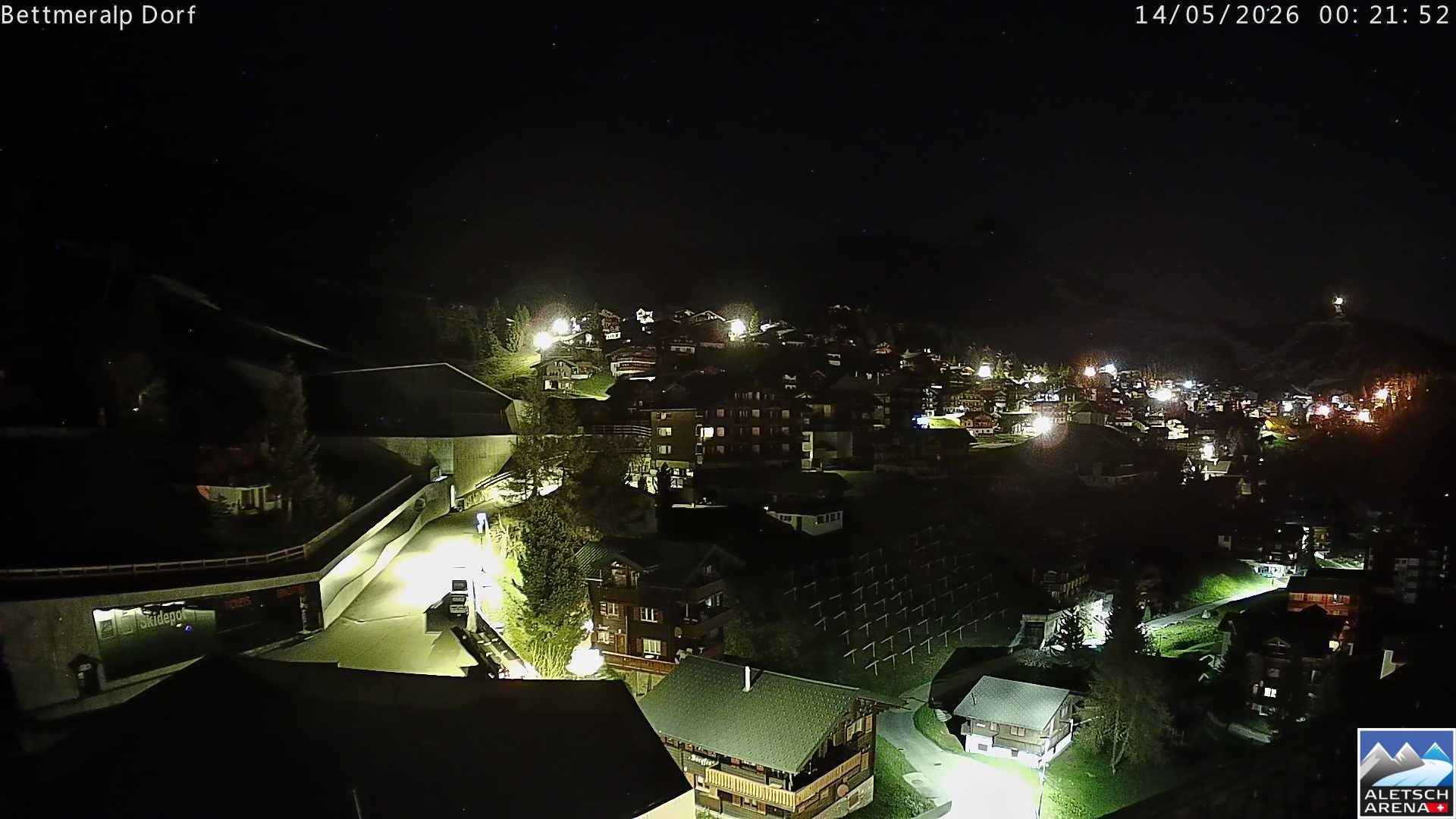 Archiv Foto Webcam Bettmeralp, Schweiz