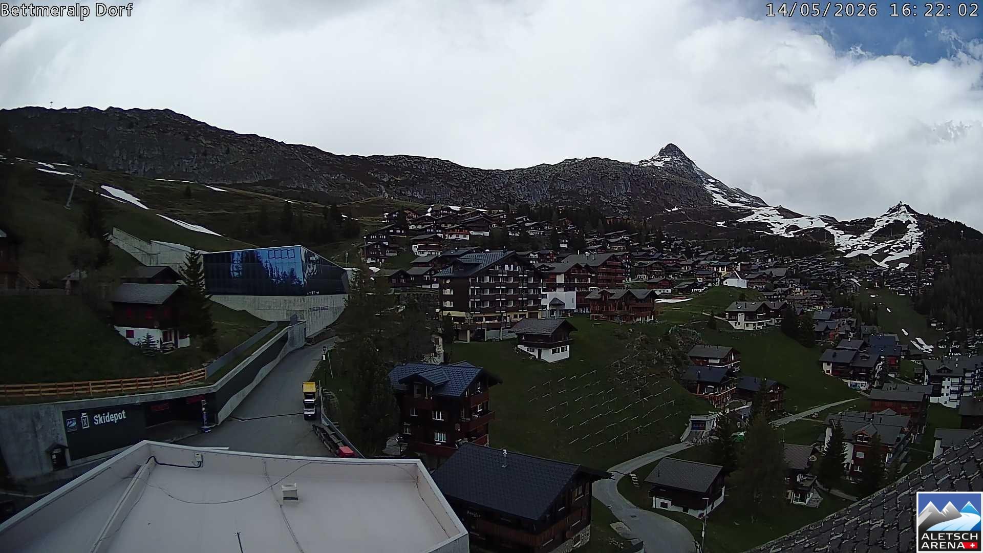 Archiv Foto Webcam Bettmeralp, Schweiz