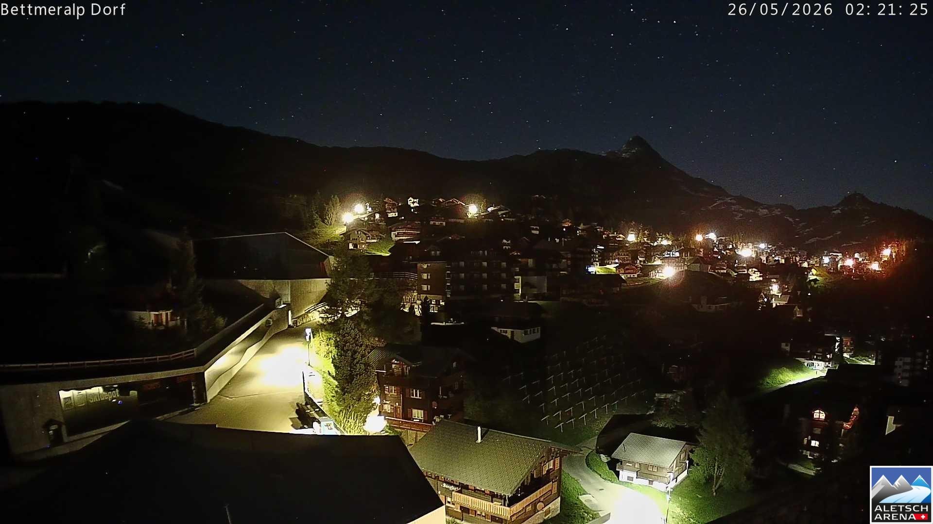 Archived image Webcam Bettmeralp II