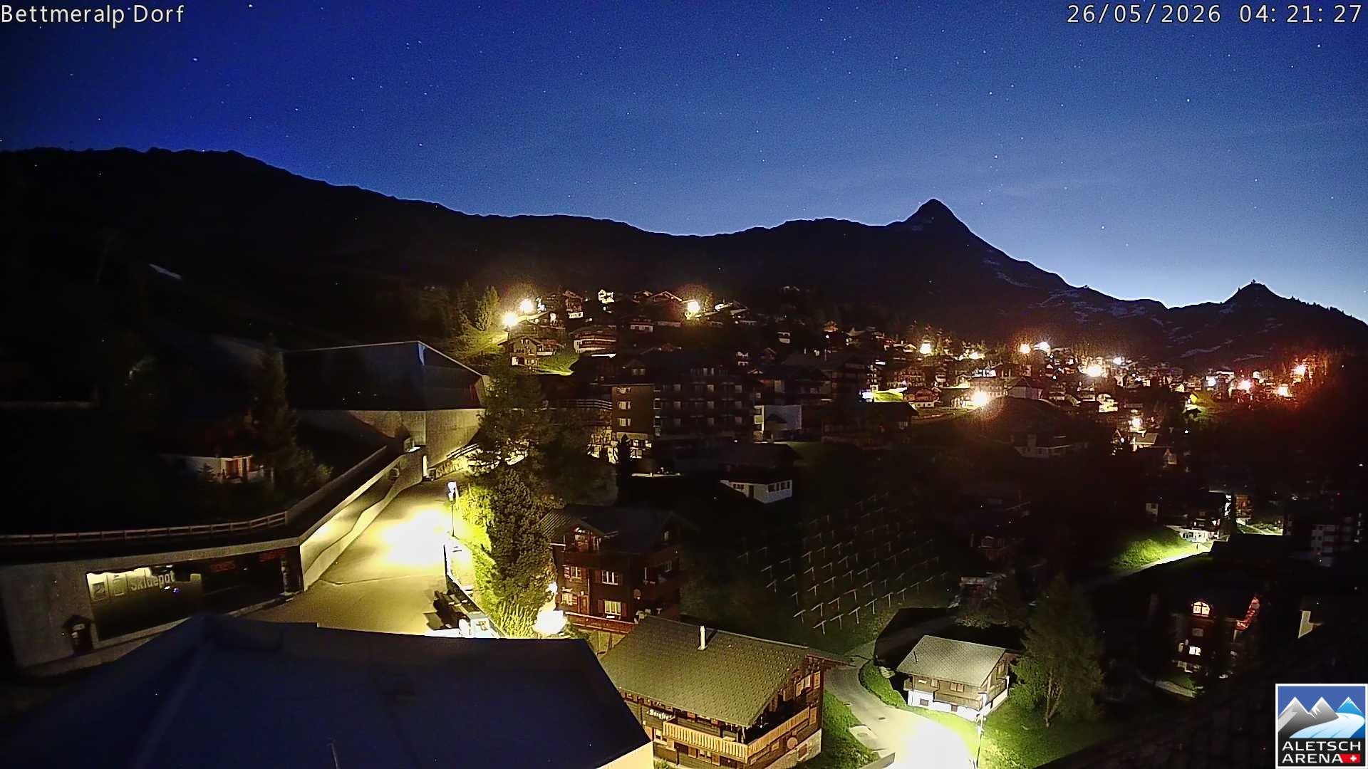 Archived image Webcam Bettmeralp II