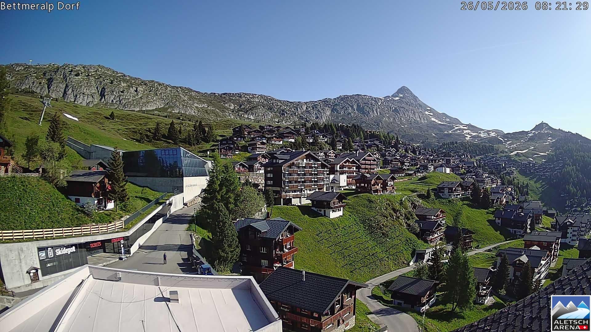 Archived image Webcam Bettmeralp II