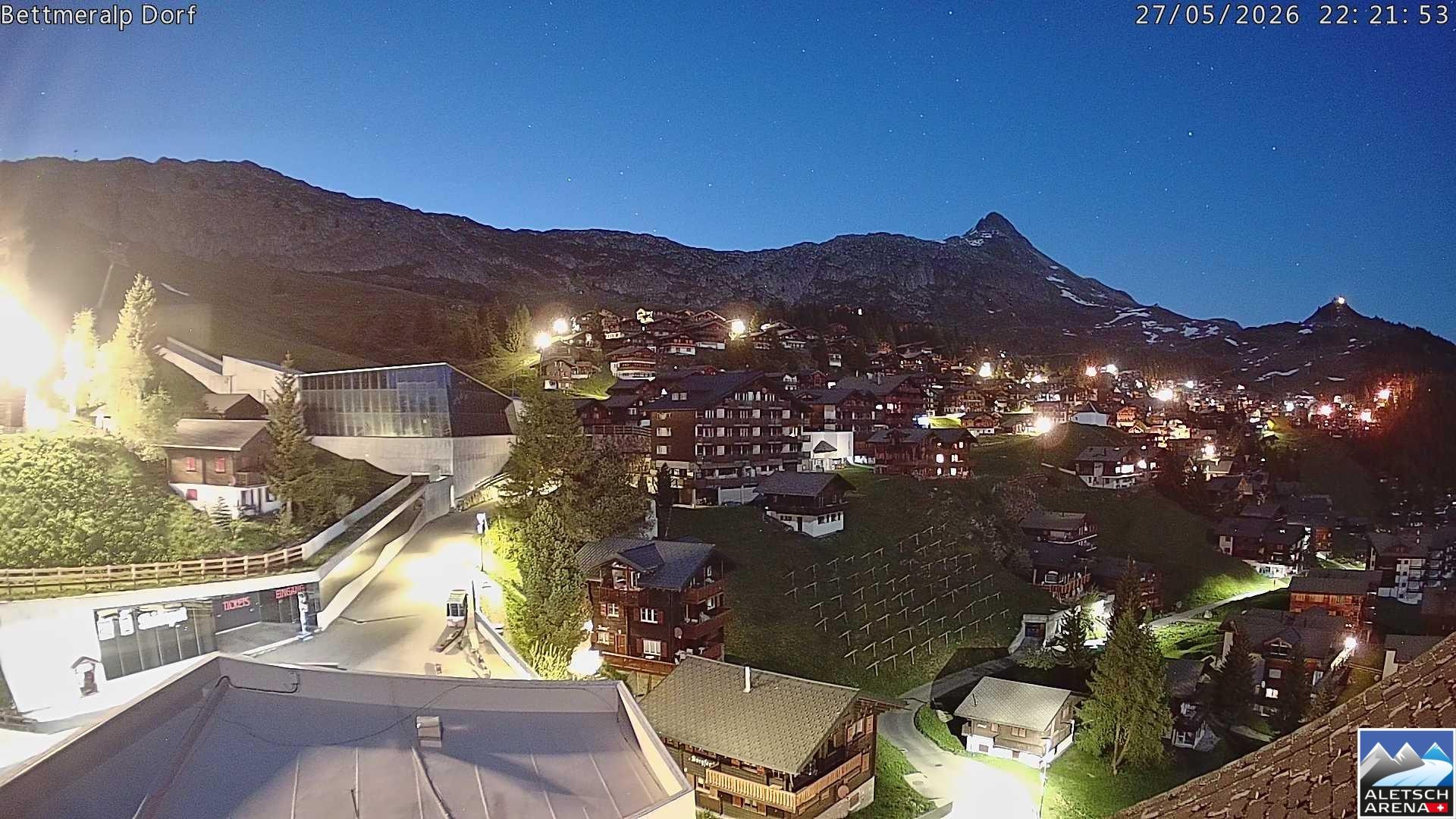 Archiv Foto Webcam Bettmeralp, Schweiz