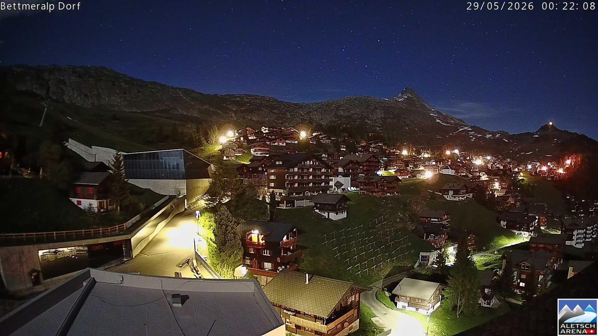 Archiv Foto Webcam Bettmeralp, Schweiz