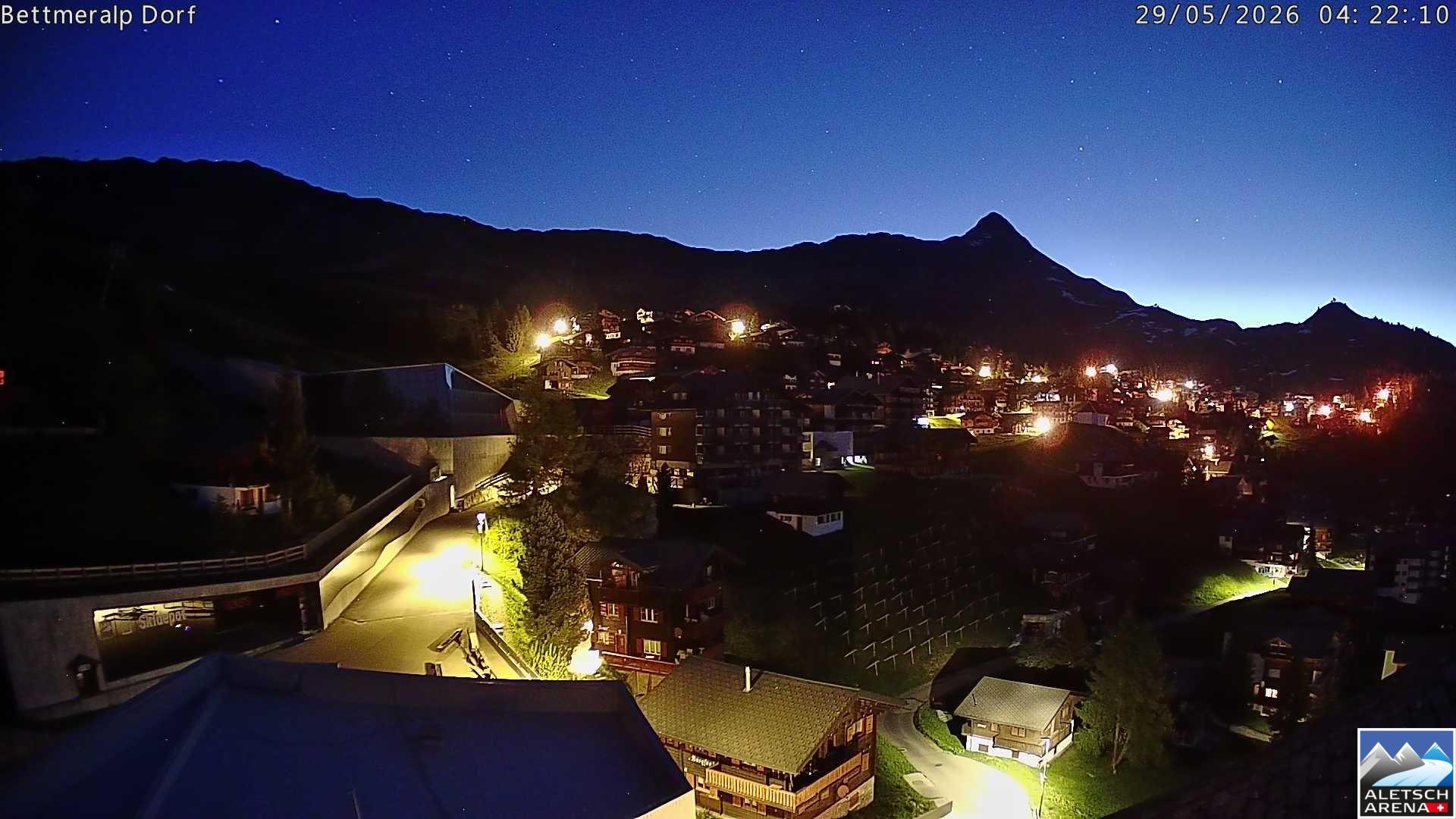 Archiv Foto Webcam Bettmeralp, Schweiz