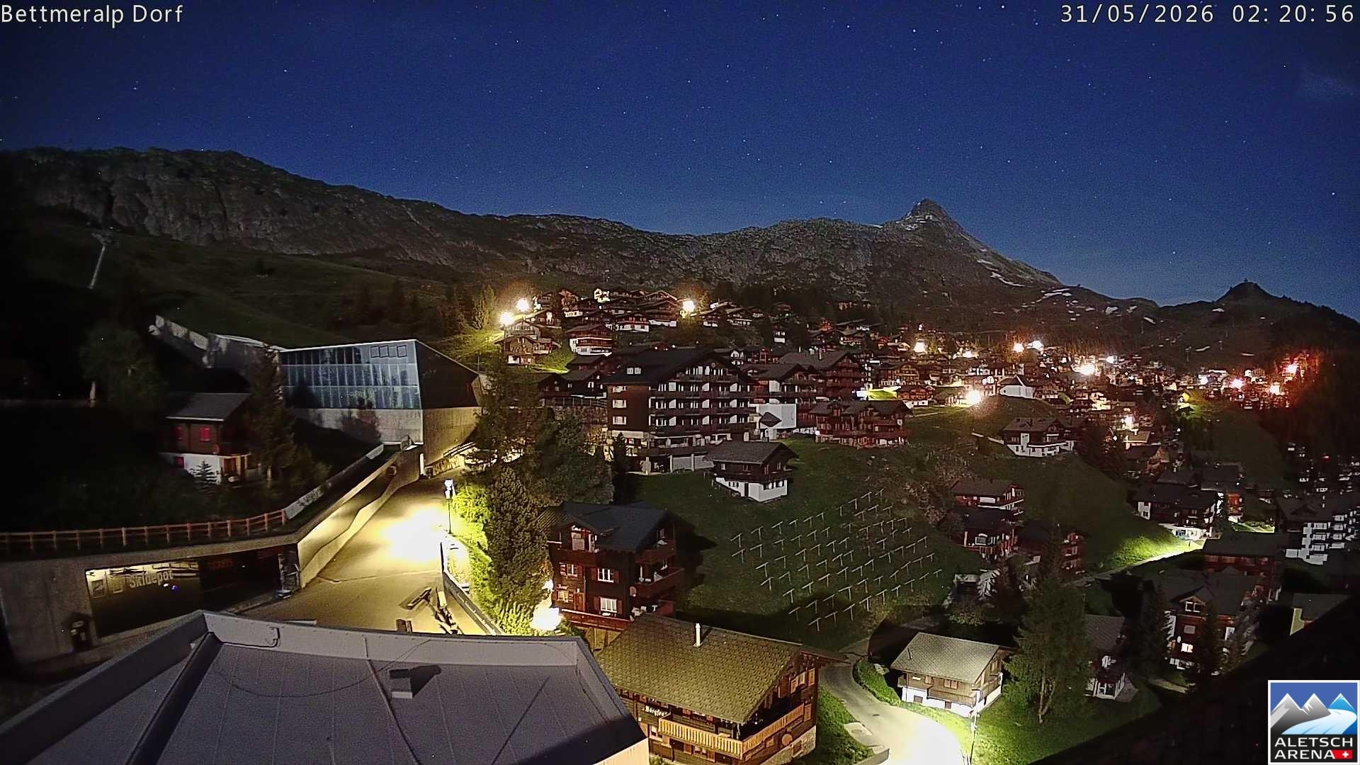 Archiv Foto Webcam Bettmeralp, Schweiz