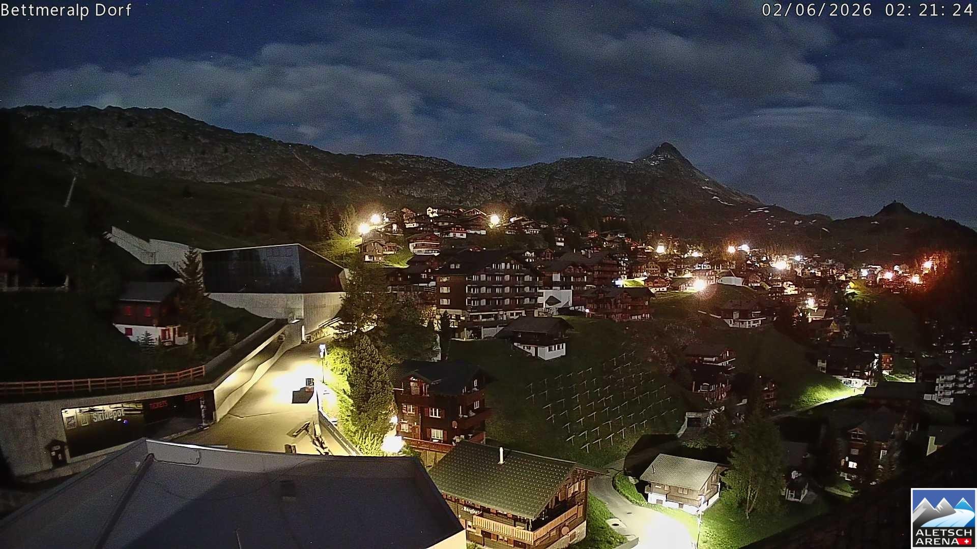 Archived image Webcam Bettmeralp II