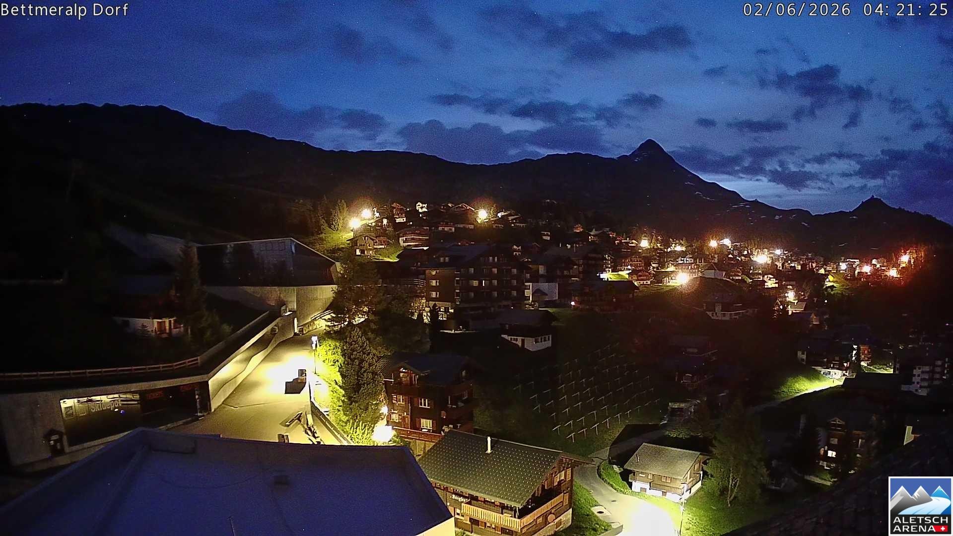Archived image Webcam Bettmeralp II