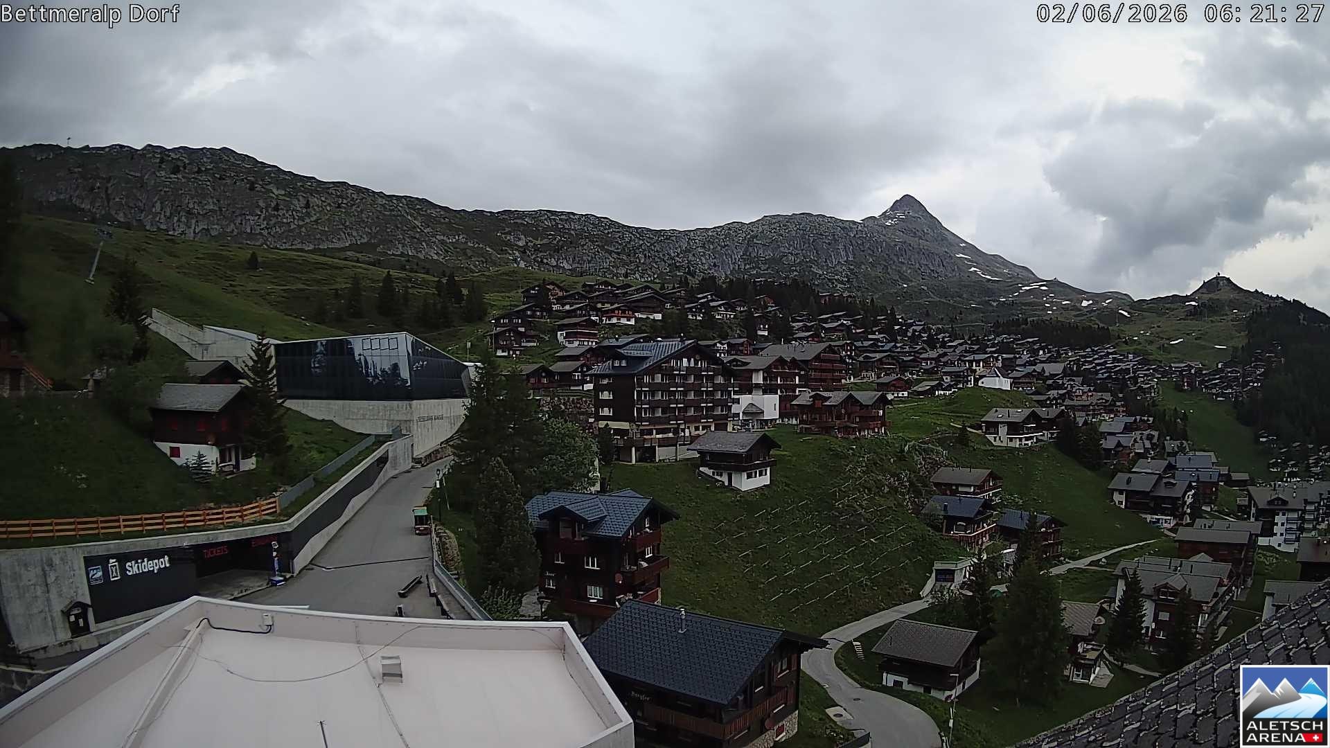 Archived image Webcam Bettmeralp II