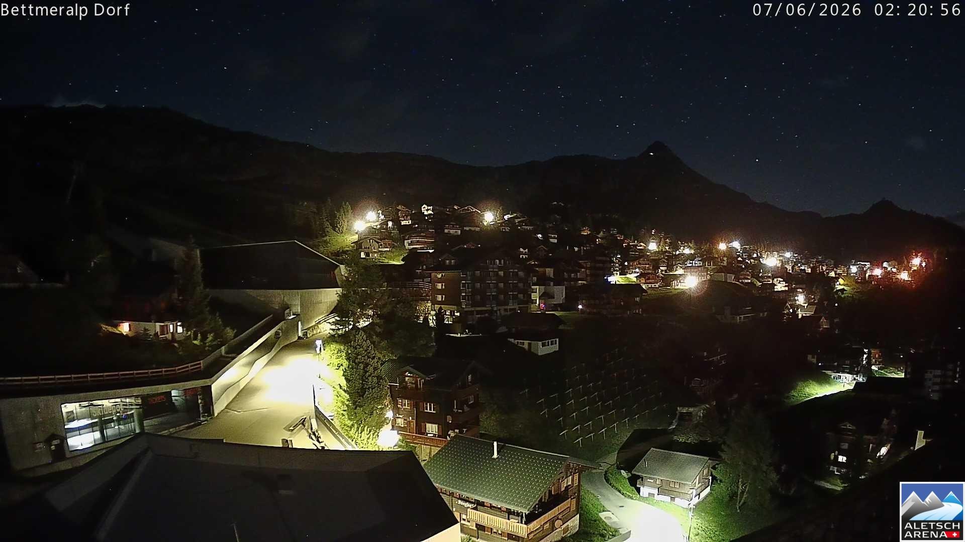 Archived image Webcam Bettmeralp II