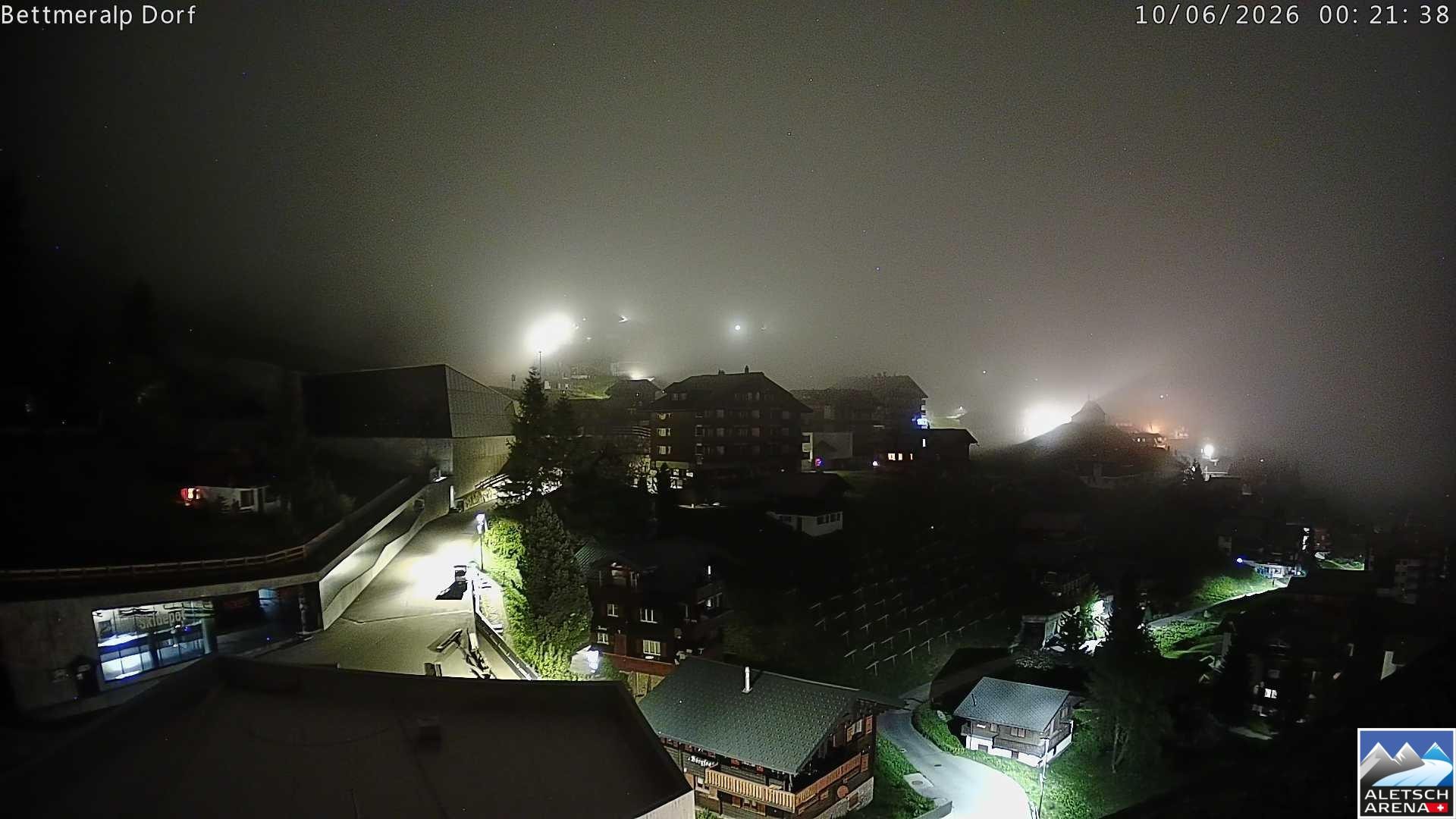 Archiv Foto Webcam Bettmeralp, Schweiz