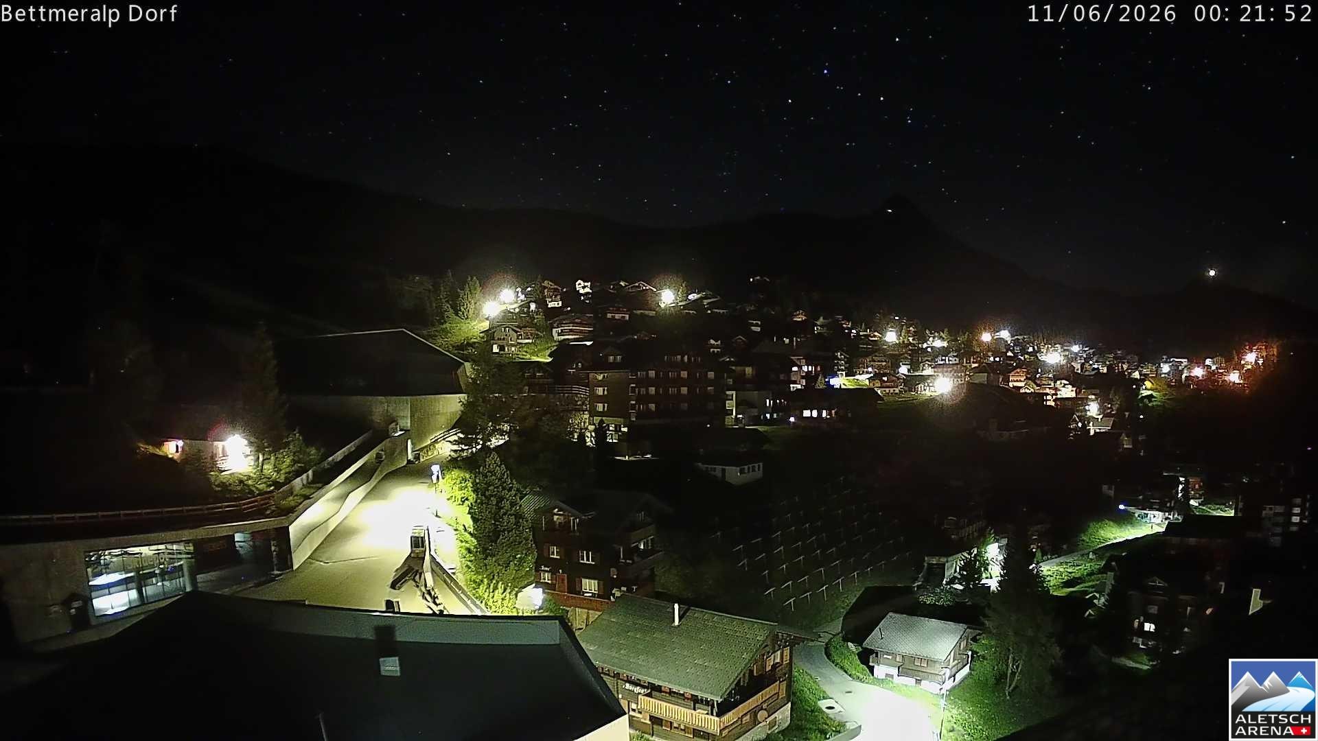 Archiv Foto Webcam Bettmeralp, Schweiz