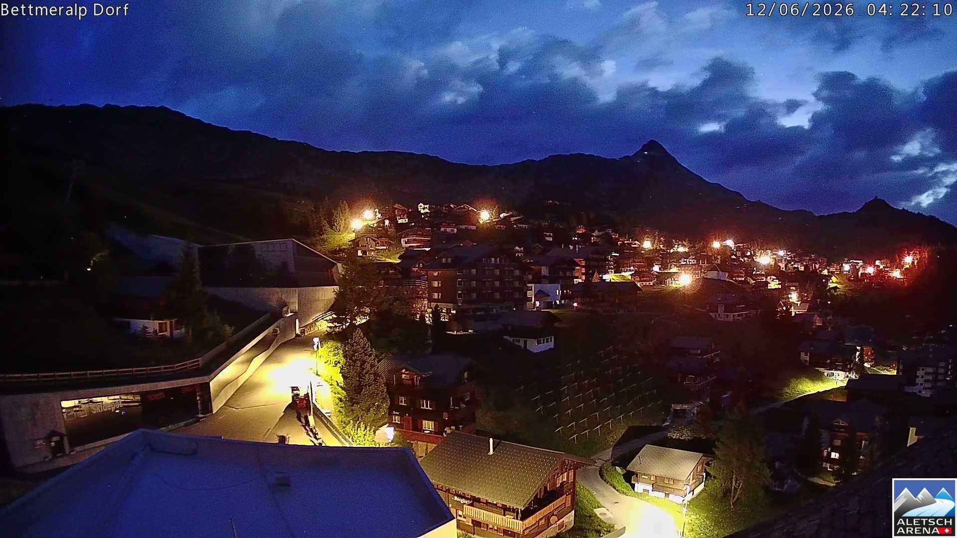 Archived image Webcam Bettmeralp II