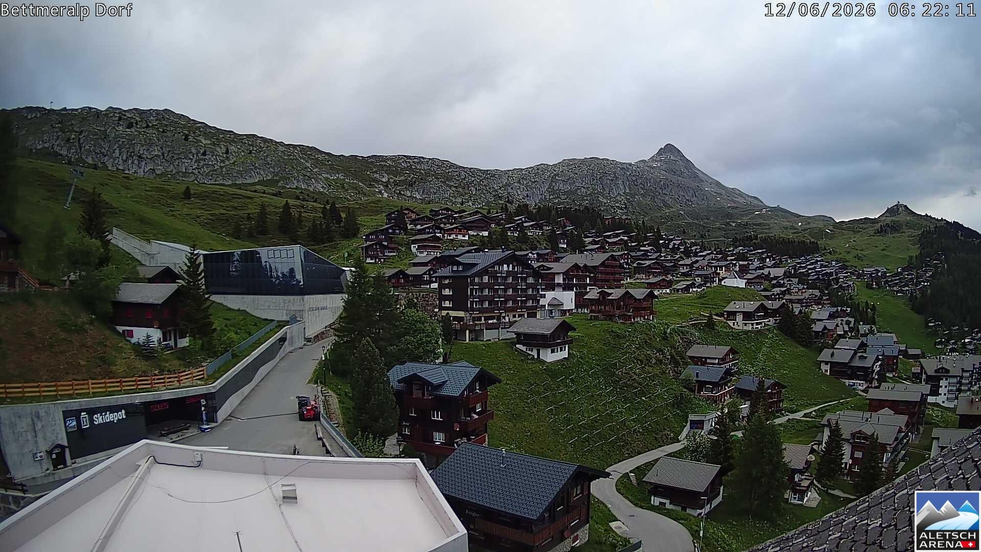 Archived image Webcam Bettmeralp II