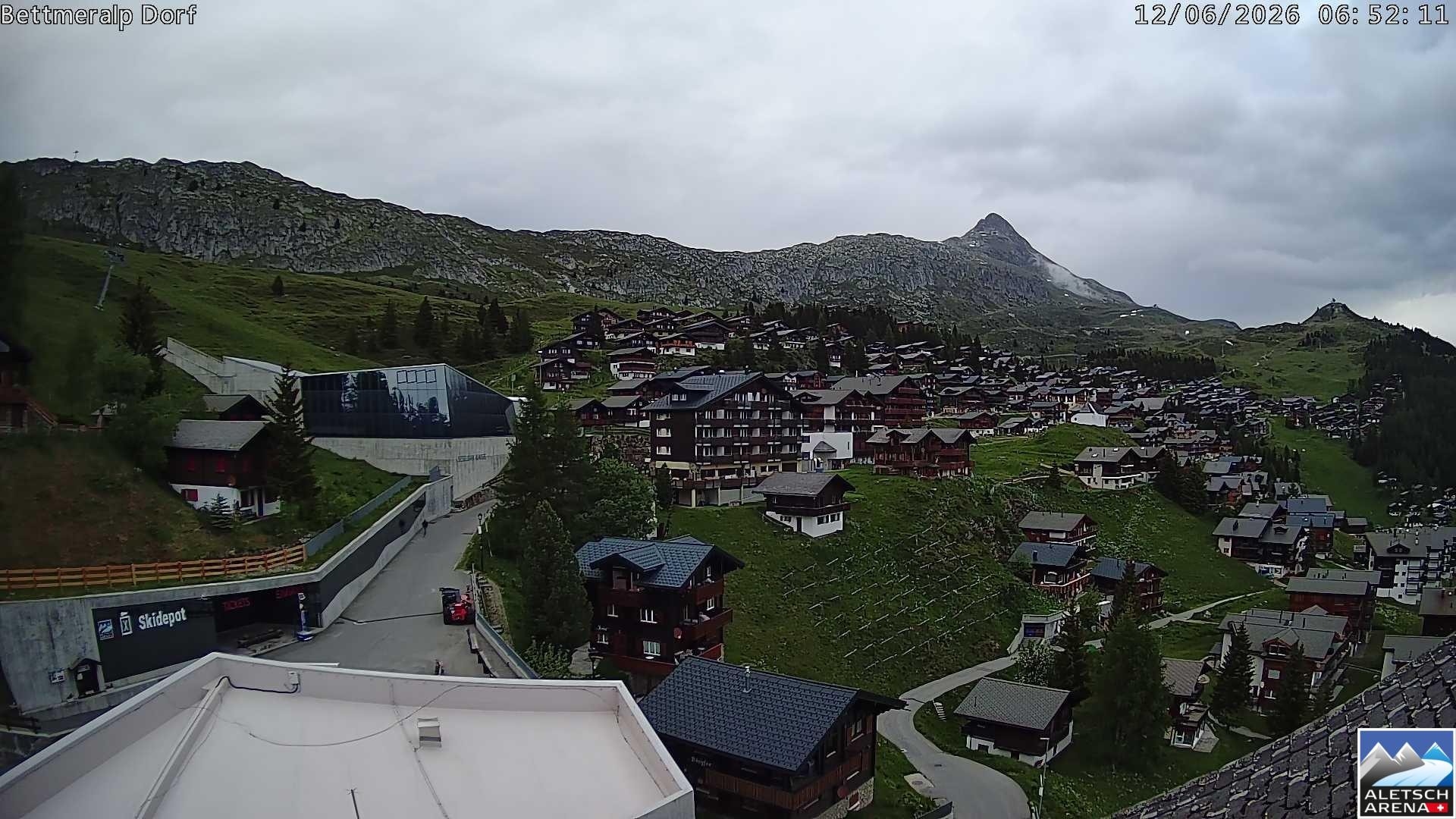 Archived image Webcam Bettmeralp II