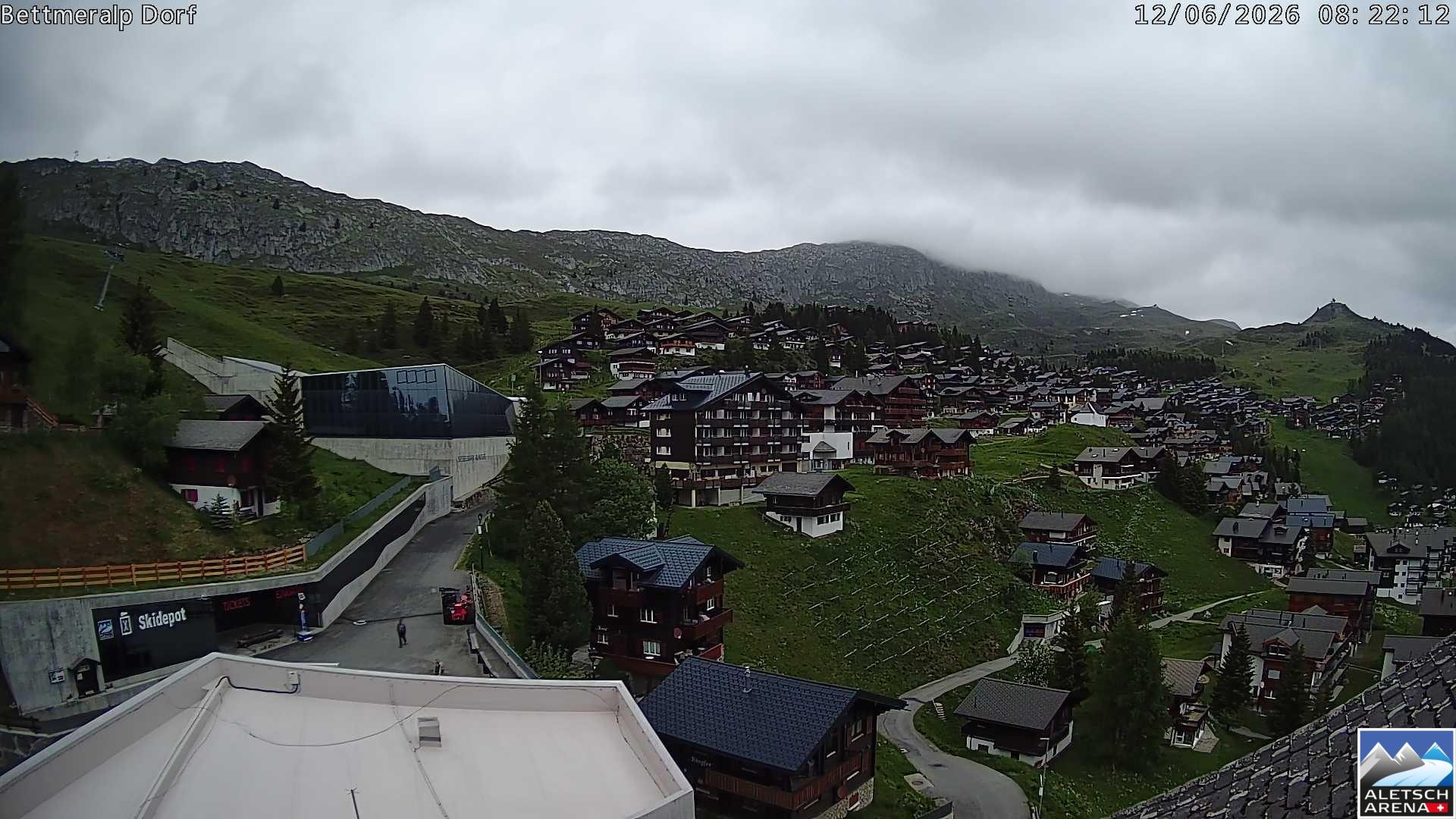 Archived image Webcam Bettmeralp II