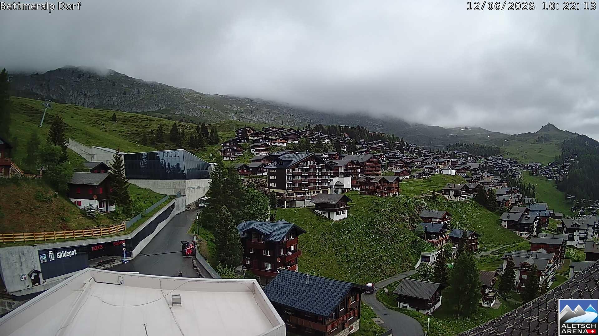 Archived image Webcam Bettmeralp II