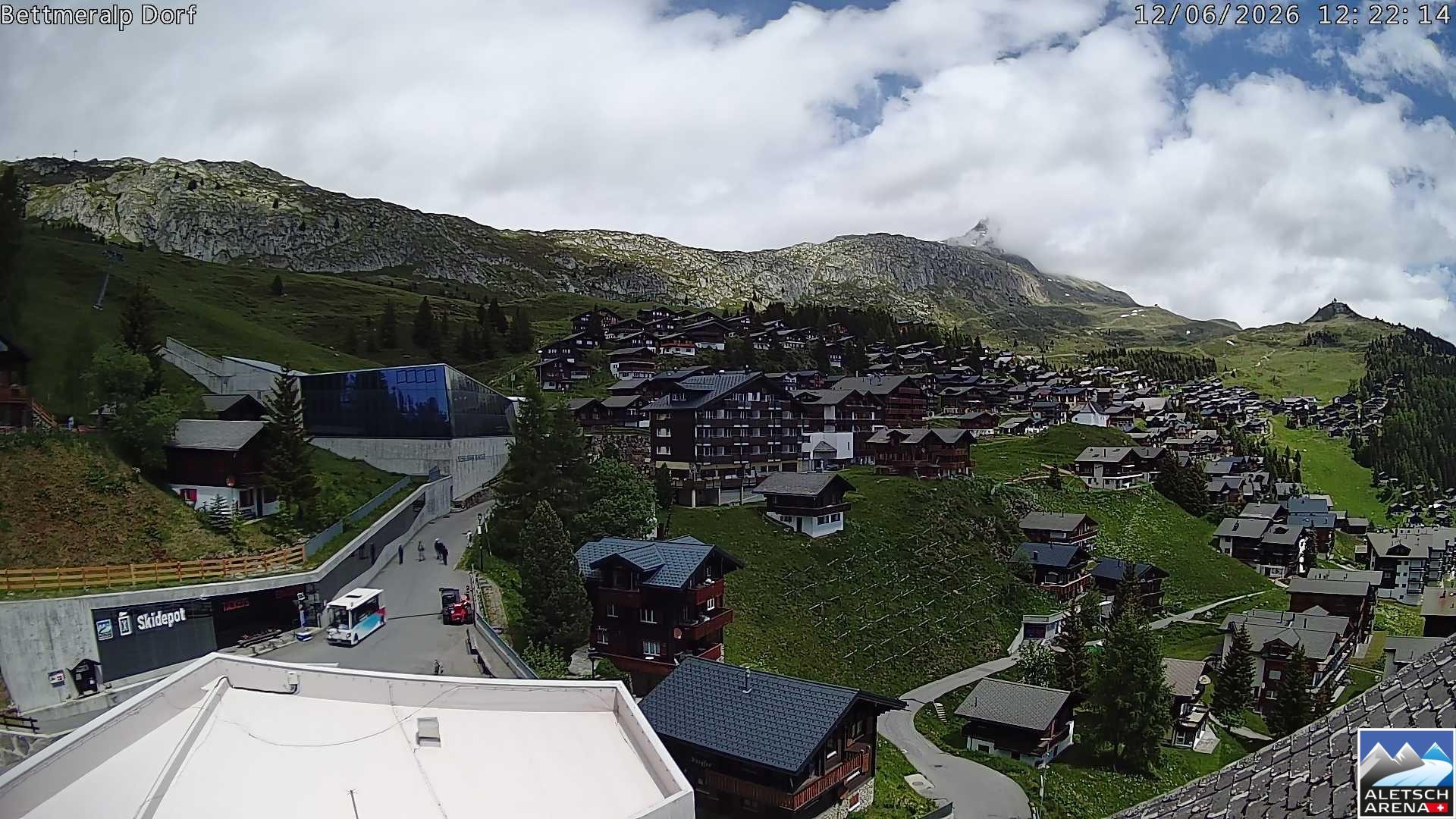 Archived image Webcam Bettmeralp II