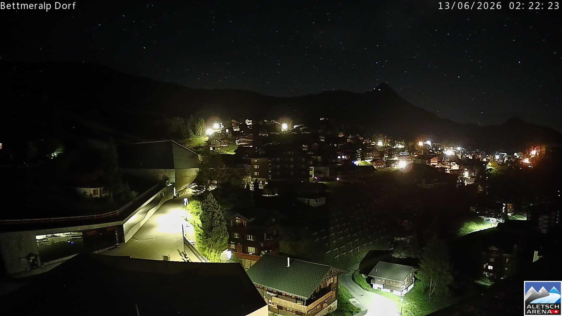 Archiv Foto Webcam Bettmeralp, Schweiz