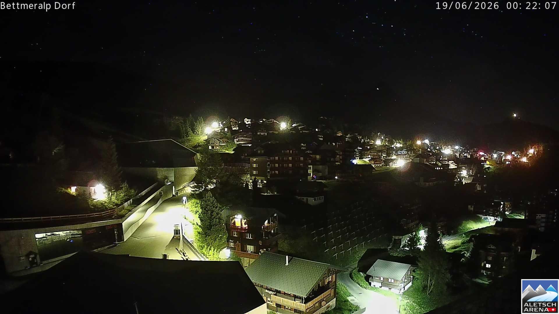 Archiv Foto Webcam Bettmeralp, Schweiz
