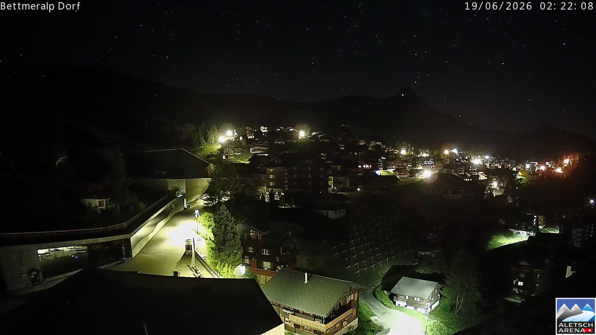 Archiv Foto Webcam Bettmeralp, Schweiz