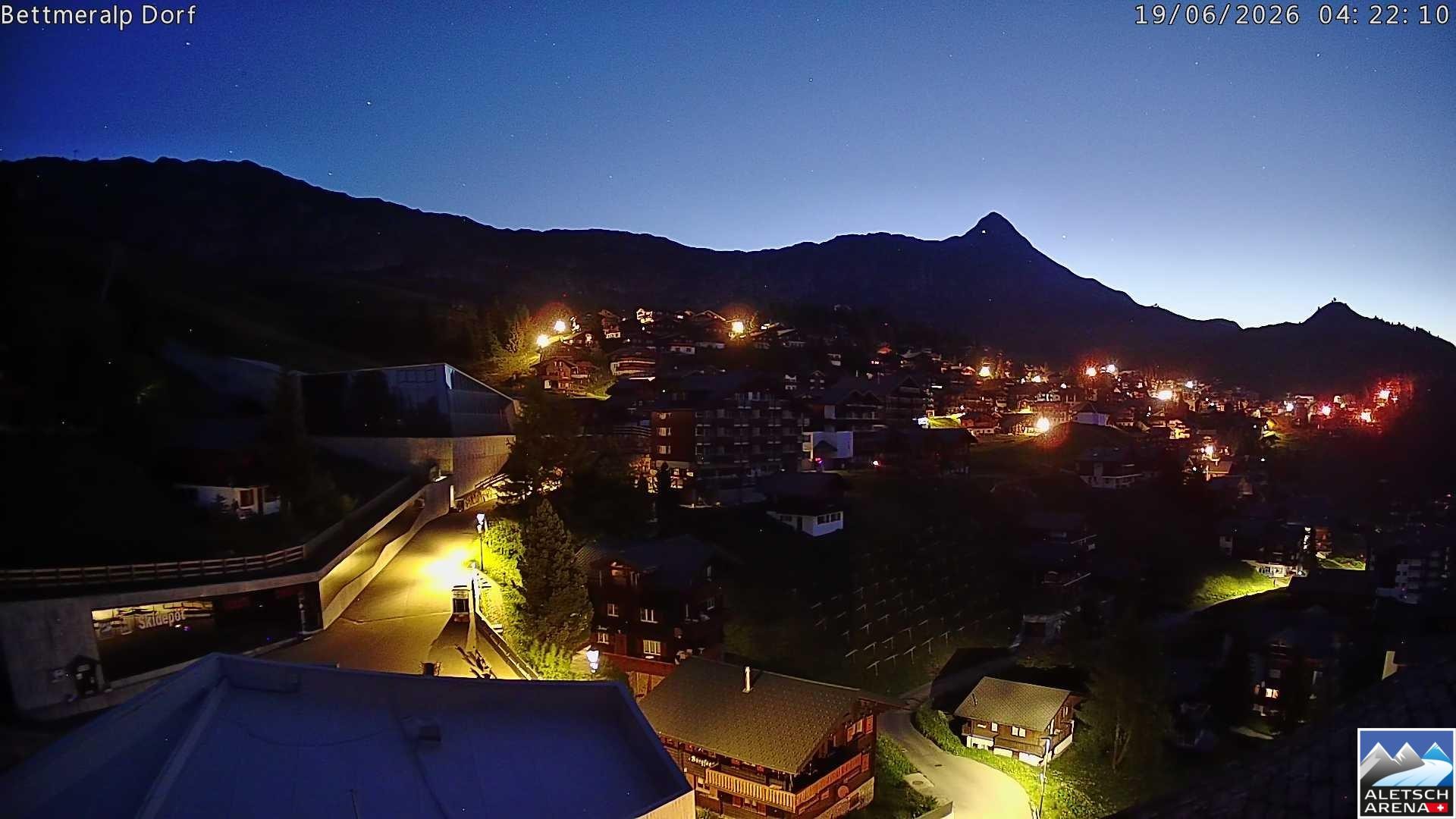 Archived image Webcam Bettmeralp II