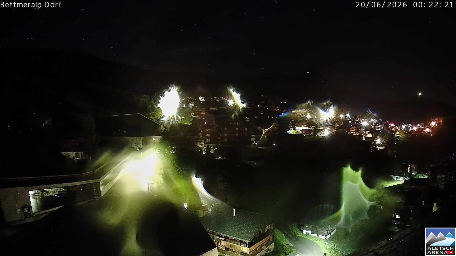 Archiv Foto Webcam Bettmeralp, Schweiz