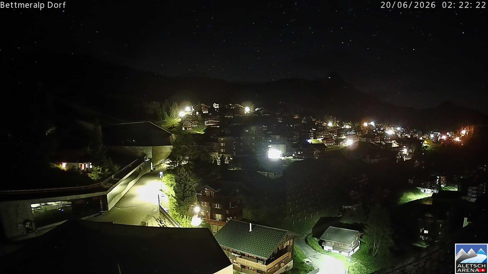 Archiv Foto Webcam Bettmeralp, Schweiz