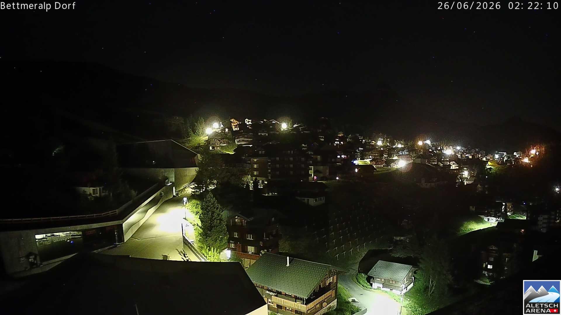 Archiv Foto Webcam Bettmeralp, Schweiz