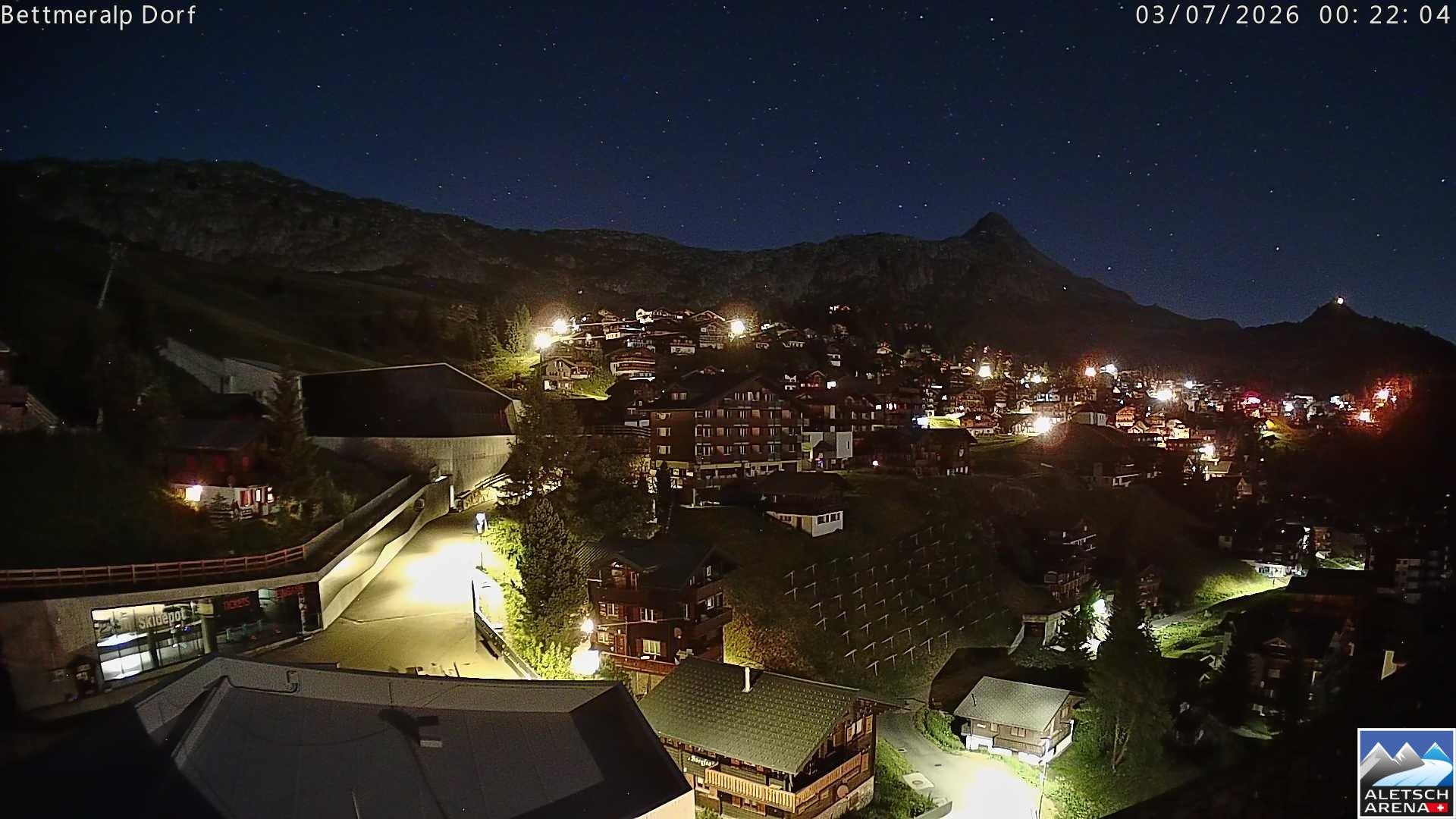 Archived image Webcam Bettmeralp II