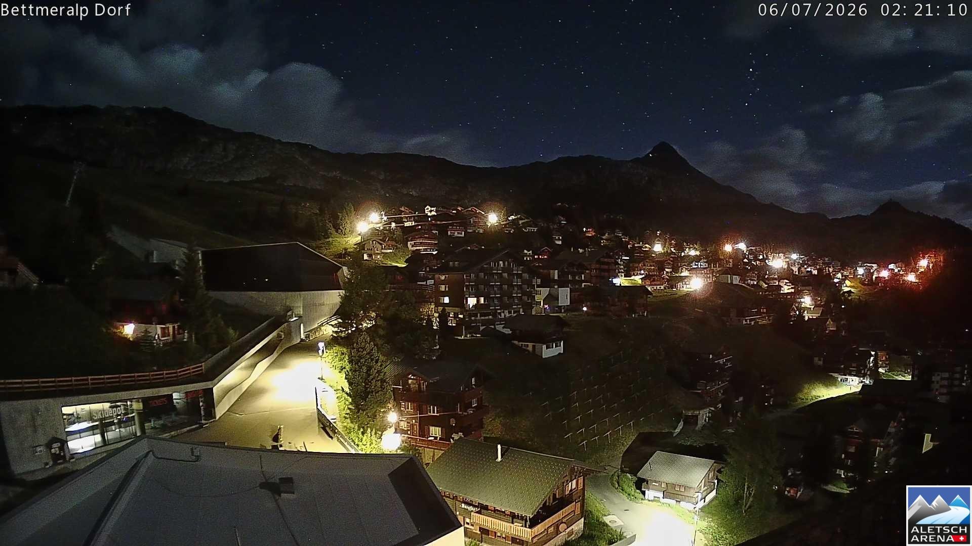 Archived image Webcam Bettmeralp II