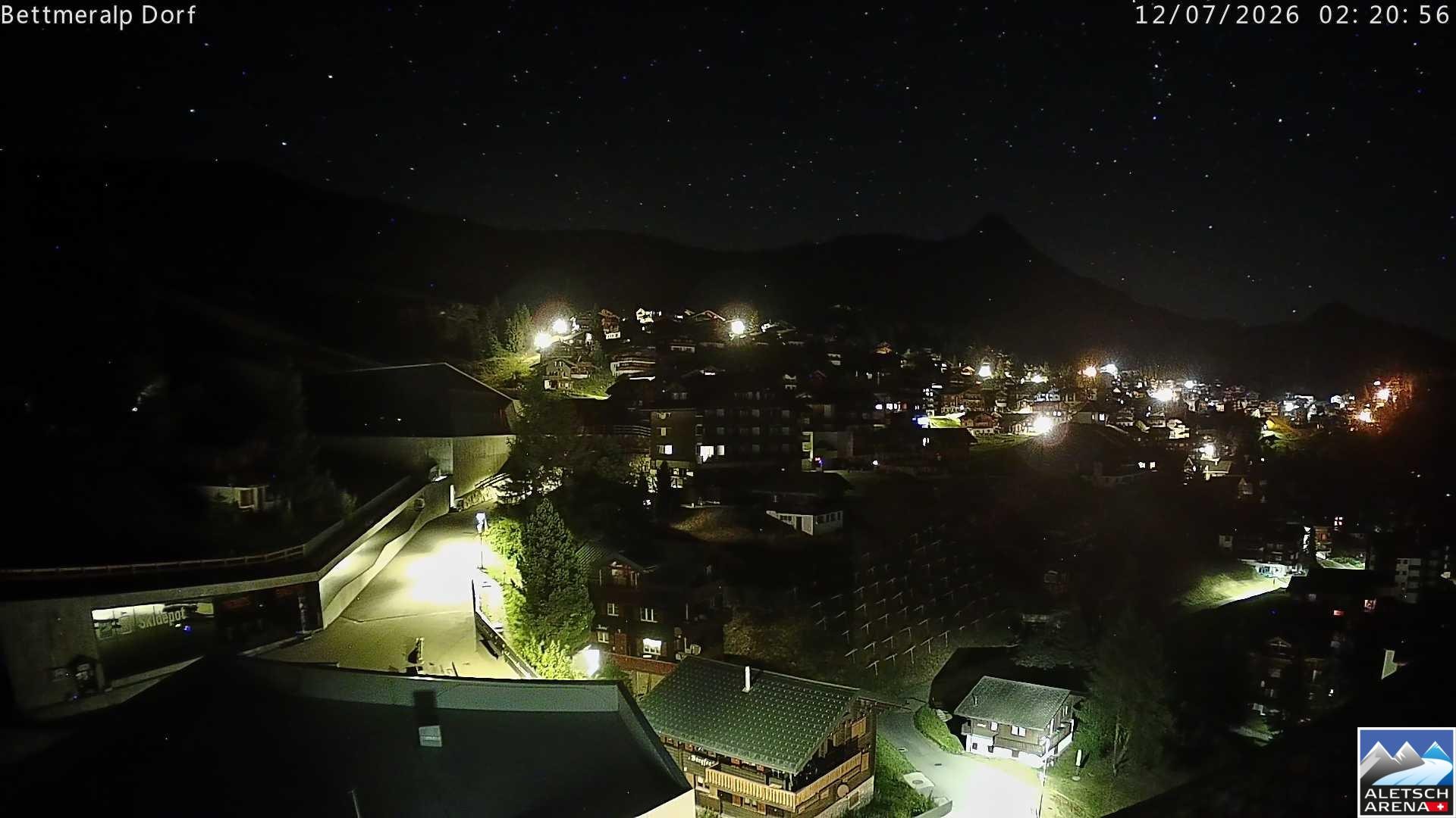 Archived image Webcam Bettmeralp II