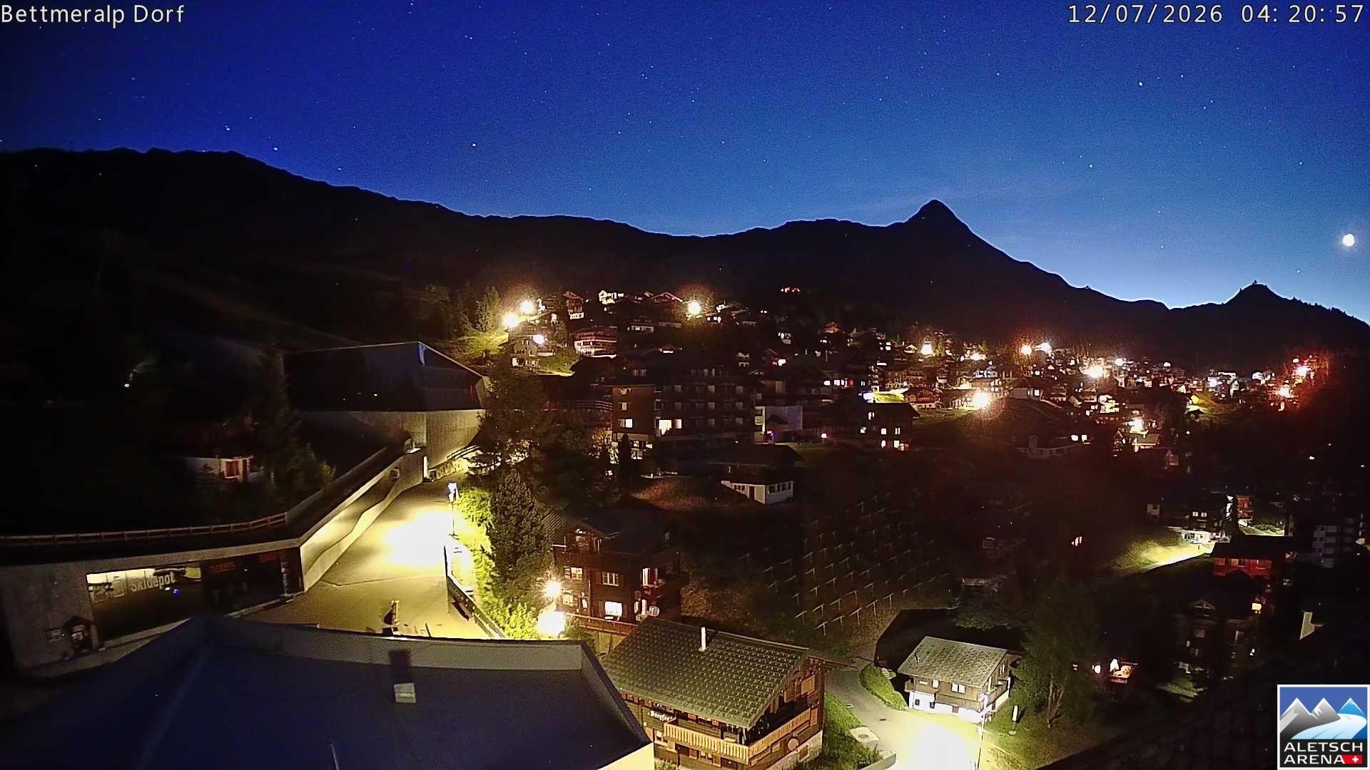 Archived image Webcam Bettmeralp II