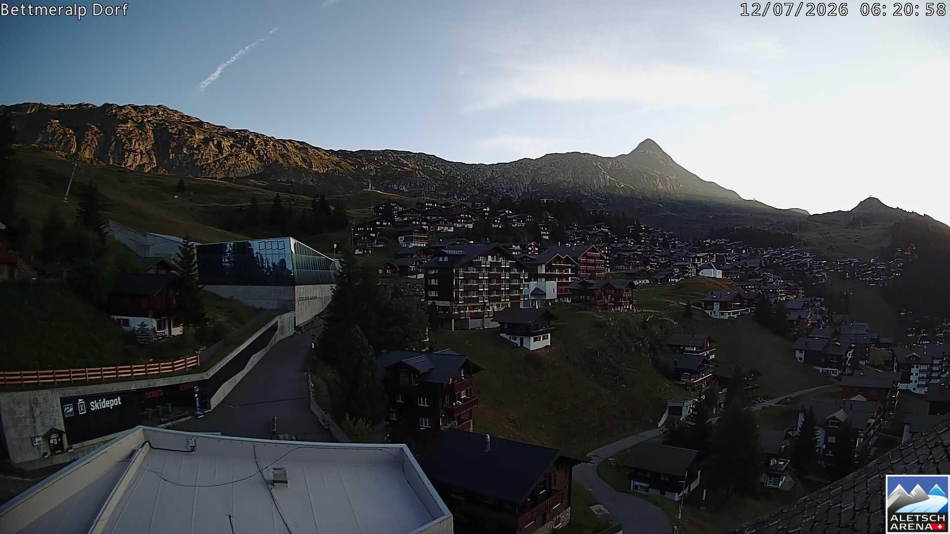 Archived image Webcam Bettmeralp II