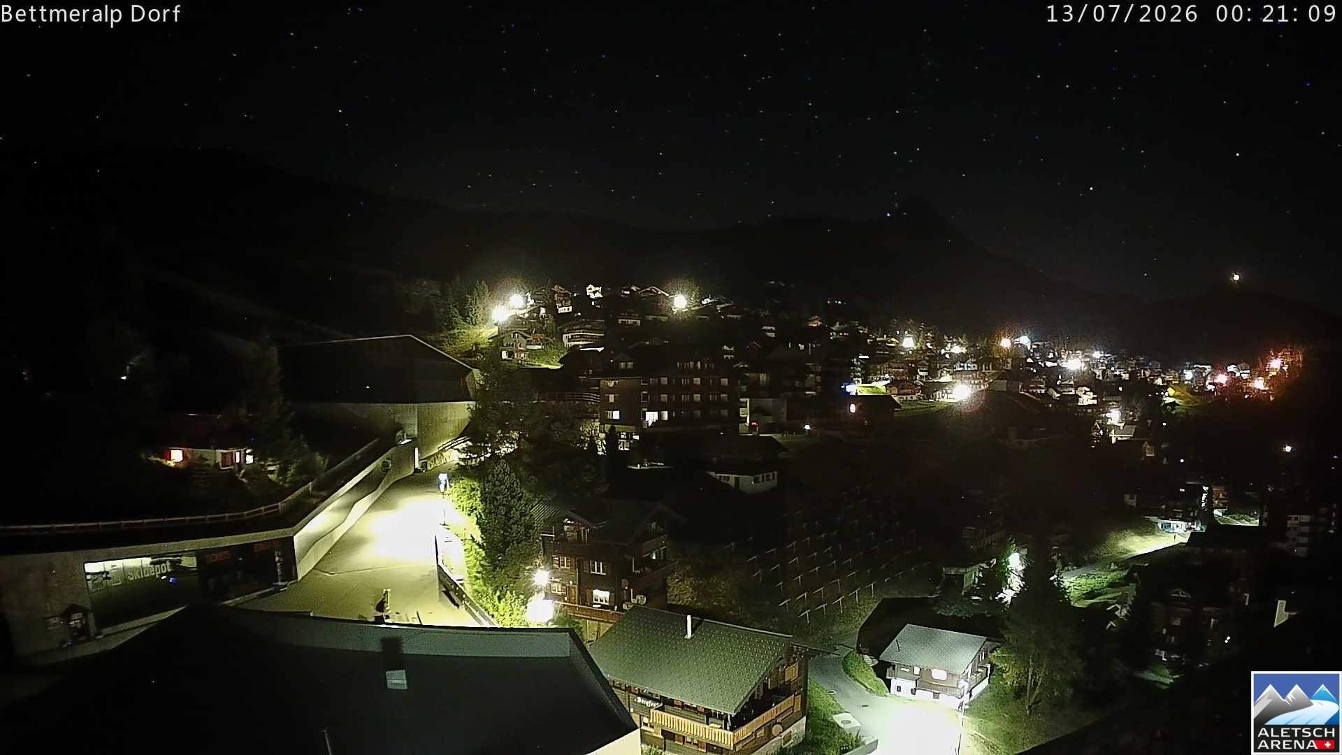 Archived image Webcam Bettmeralp II