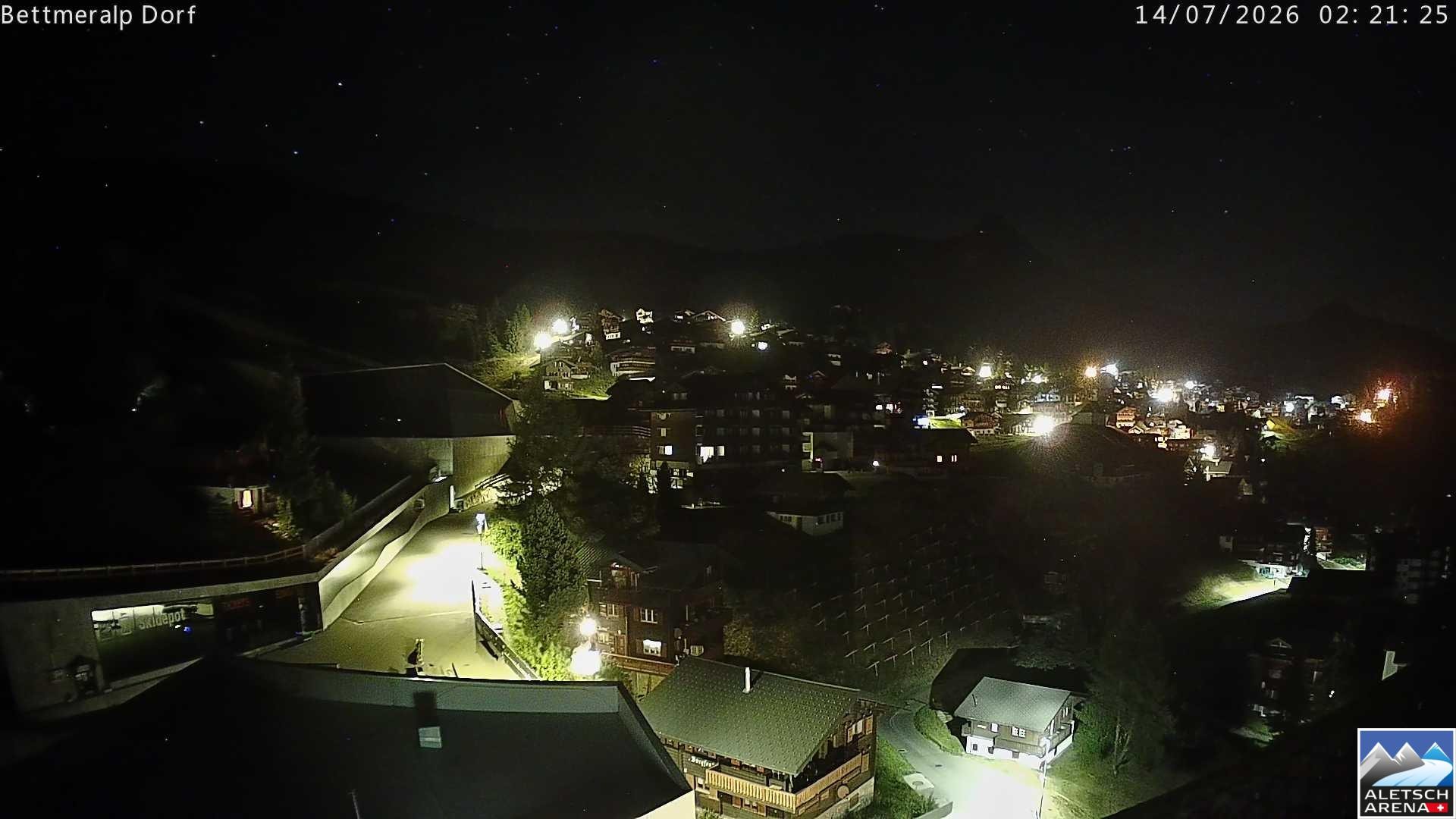 Archived image Webcam Bettmeralp II